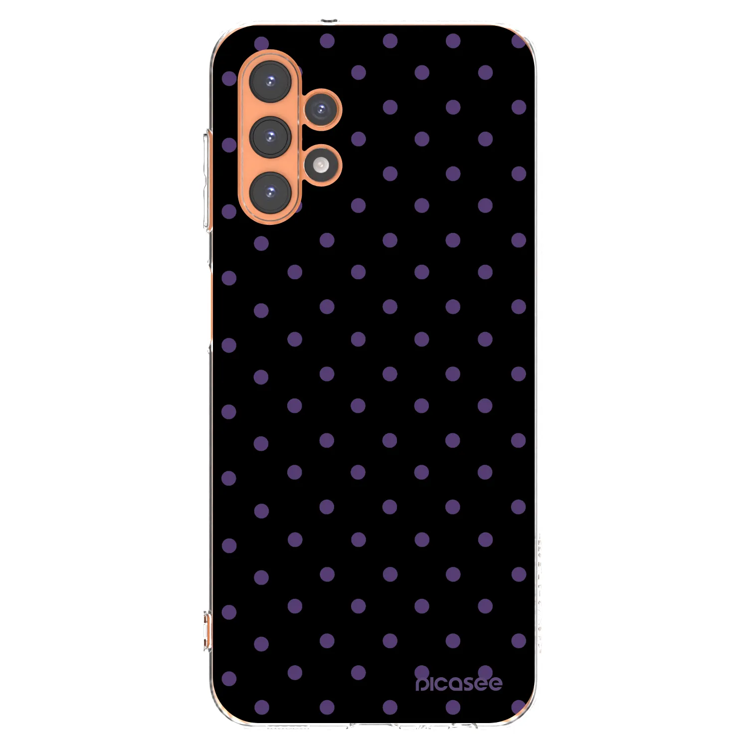 Picasee Samsung Galaxy A13 4G A135 Hülle - Transparentes Silikon - Flickers