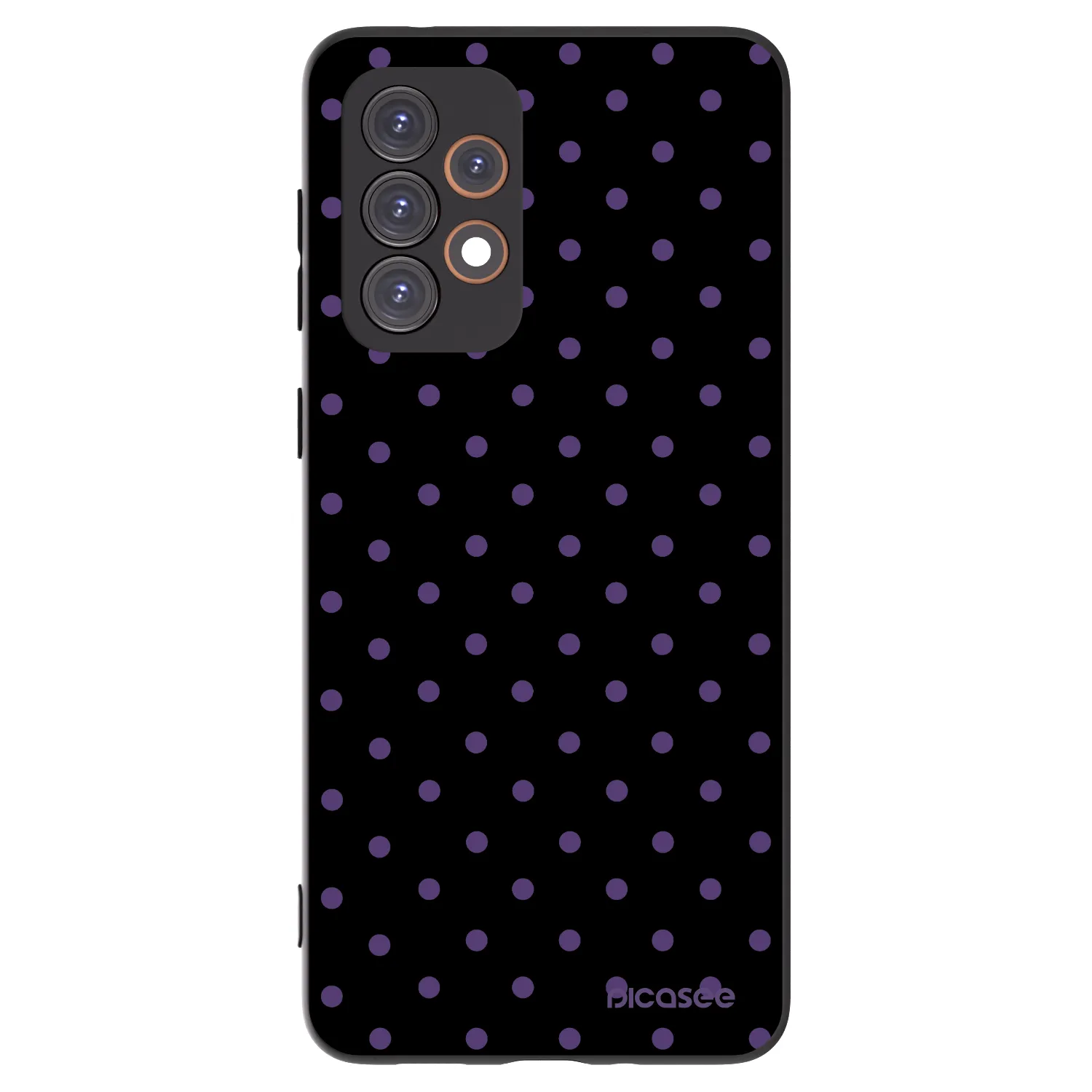 Picasee Samsung Galaxy A33 5G A336 Hülle - Schwarzes Silikon - Flickers