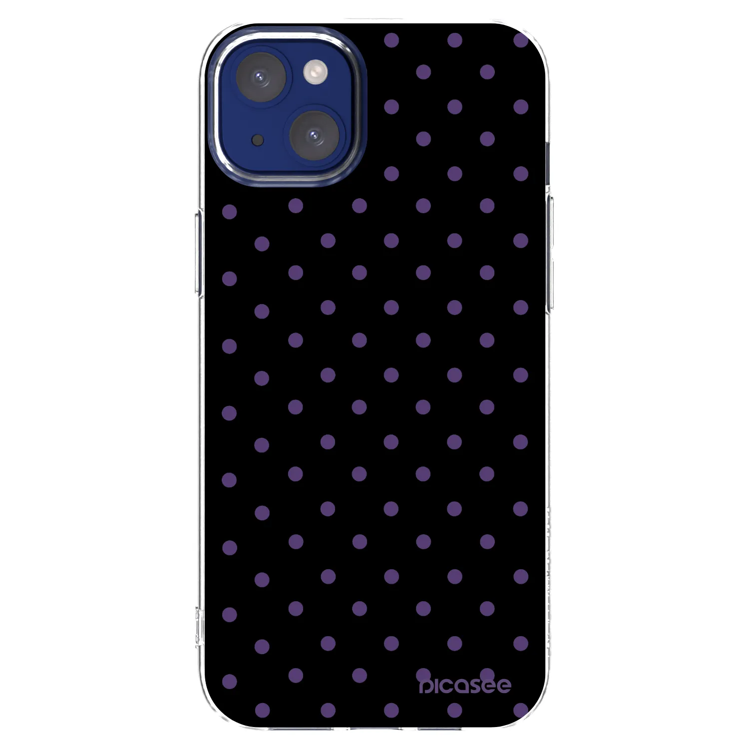 Picasee Apple iPhone 14 Plus Hülle - Transparentes Silikon - Flickers