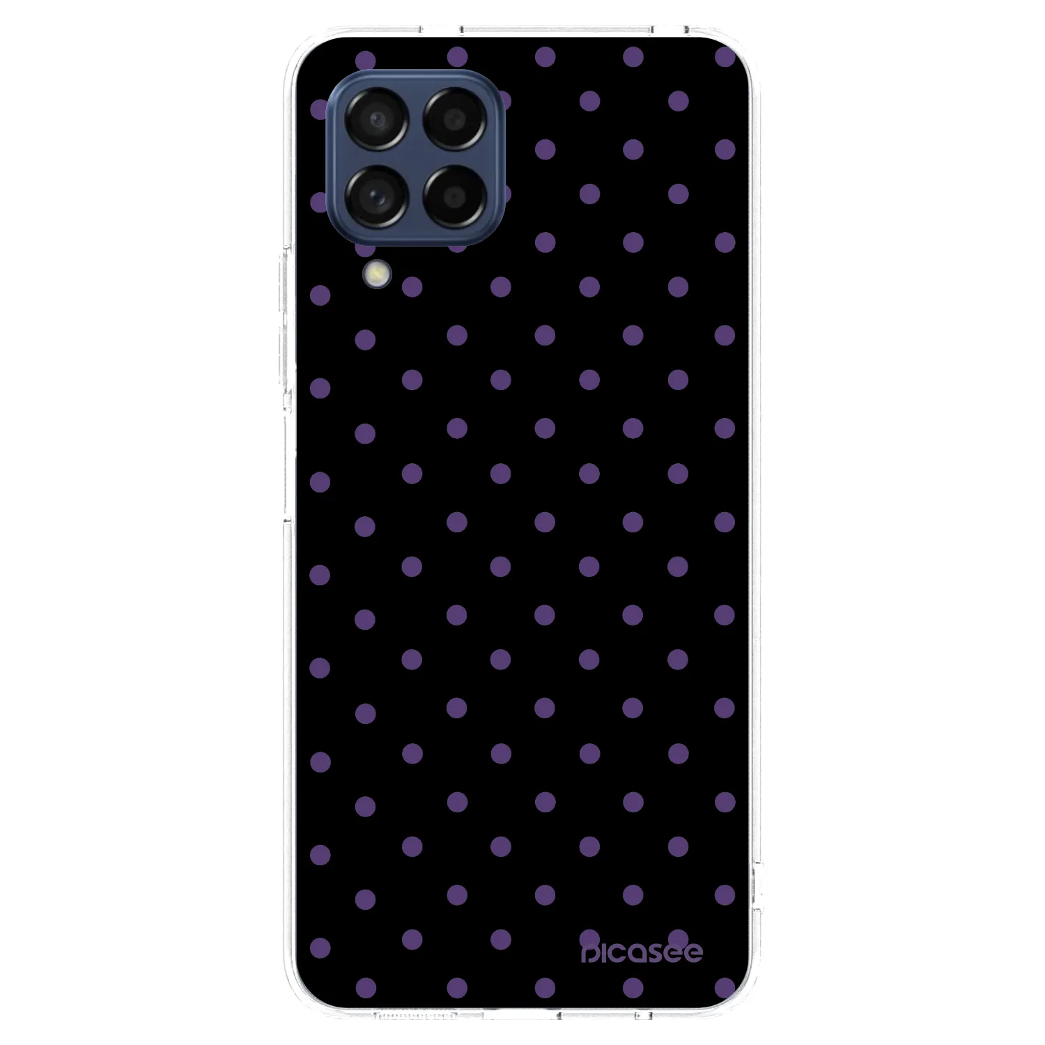 Picasee Samsung Galaxy M53 5G Hülle - Transparentes Silikon - Flickers