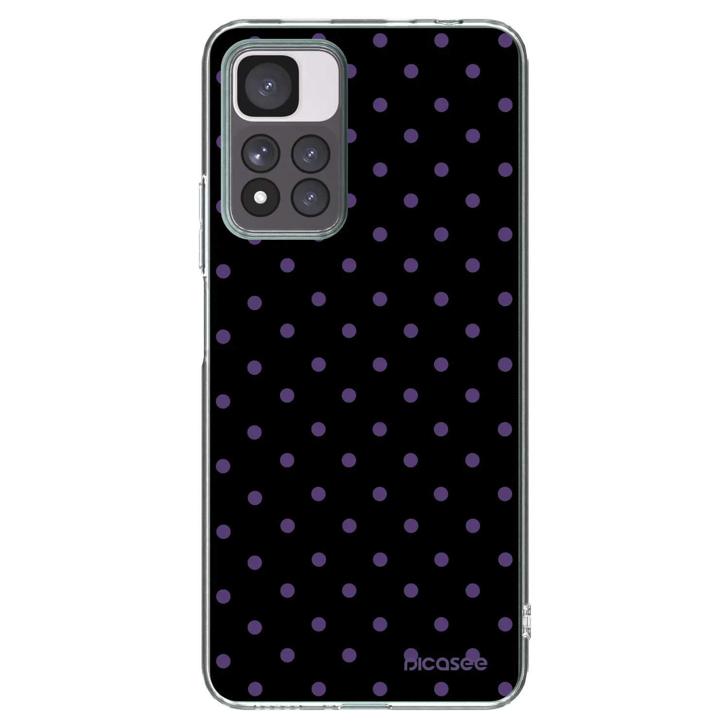 Picasee Xiaomi Redmi Note 11 Pro+ 5G Hülle - Transparentes Silikon - Flickers