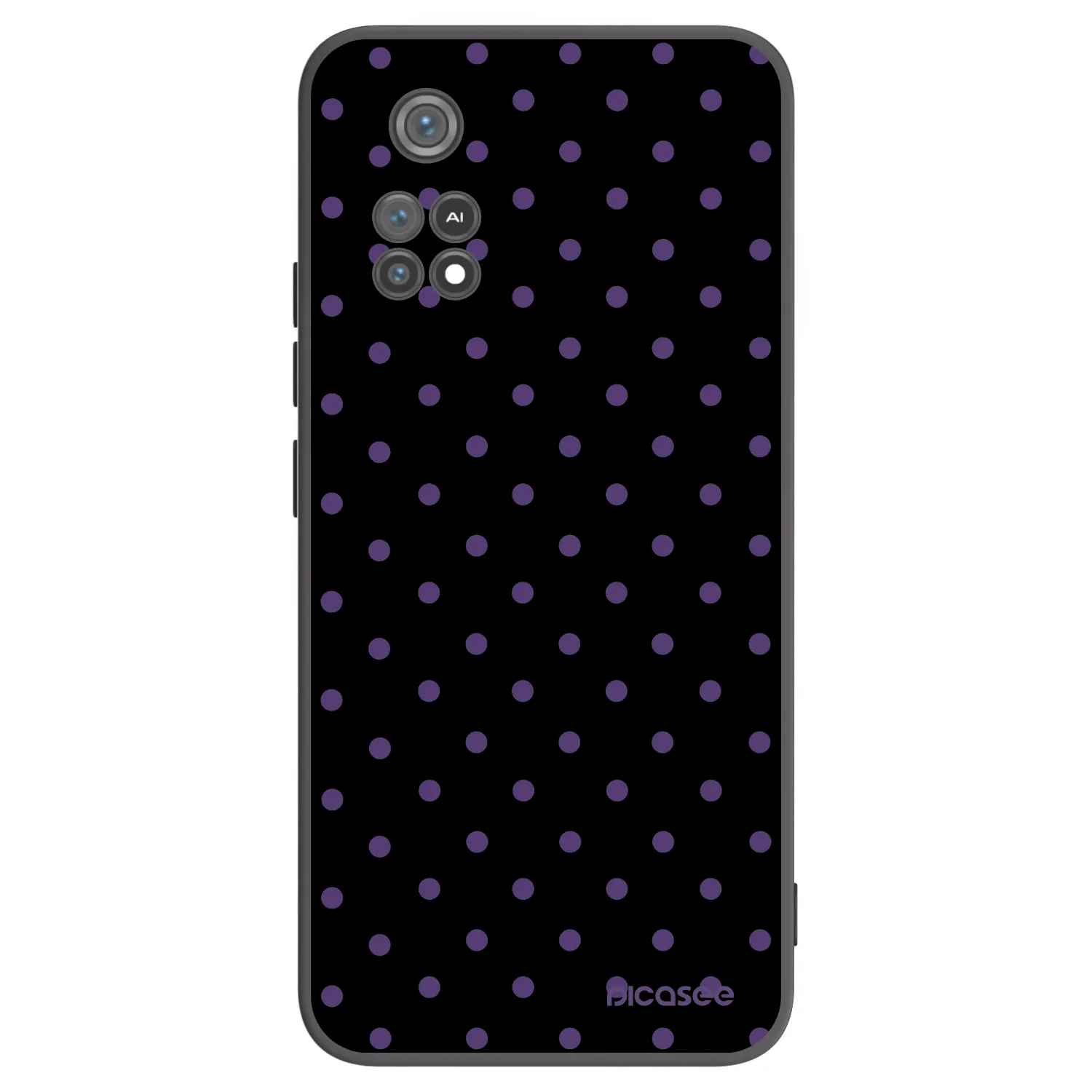 Picasee Xiaomi Poco M4 Pro Hülle - Schwarzes Silikon - Flickers