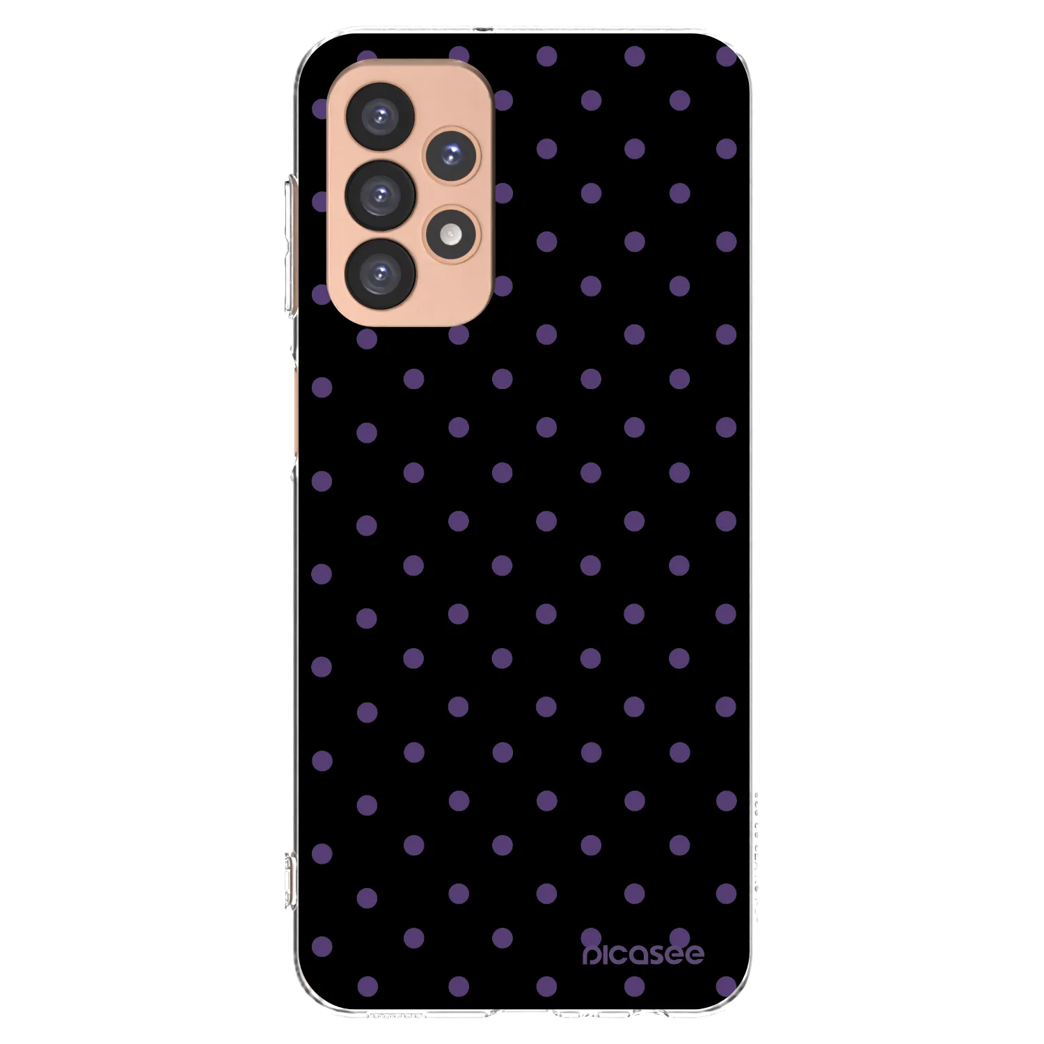 Picasee Samsung Galaxy A23 A236B 5G Hülle - Transparentes Silikon - Flickers