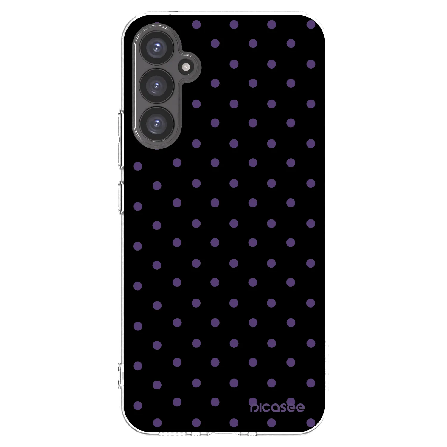 Picasee Samsung Galaxy A34 5G A346B Hülle - Transparentes Silikon - Flickers