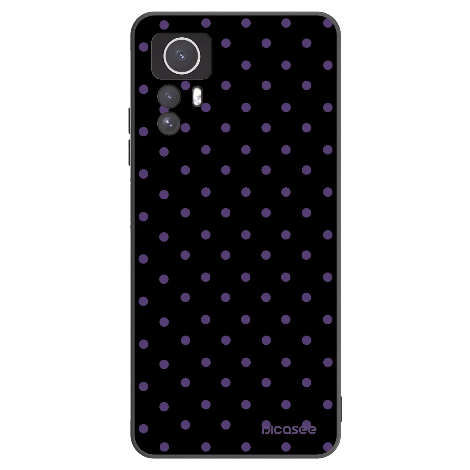 Picasee Xiaomi Redmi Note 12S Hülle - Schwarzes Silikon - Flickers