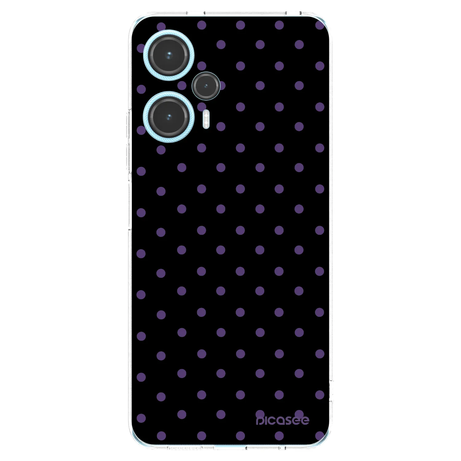 Picasee Xiaomi Poco F5 Hülle - Transparentes Silikon - Flickers