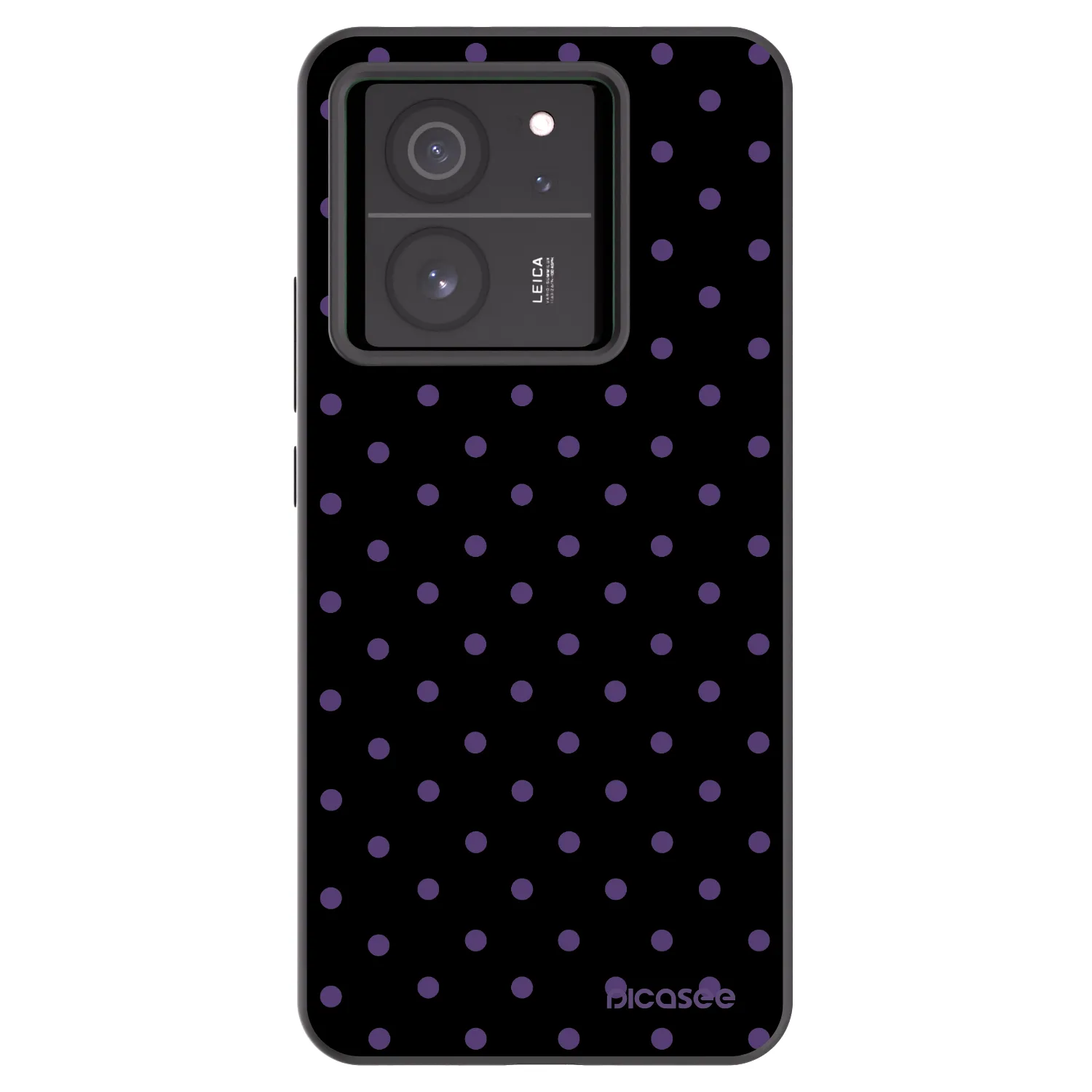 Picasee Xiaomi 13T Hülle - Schwarzes Silikon - Flickers
