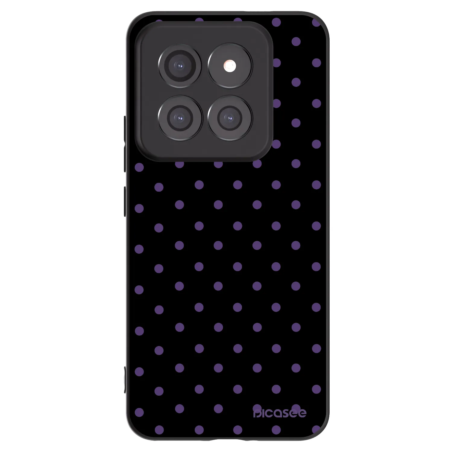 Picasee Xiaomi 14 Pro Hülle - Schwarzes Silikon - Flickers
