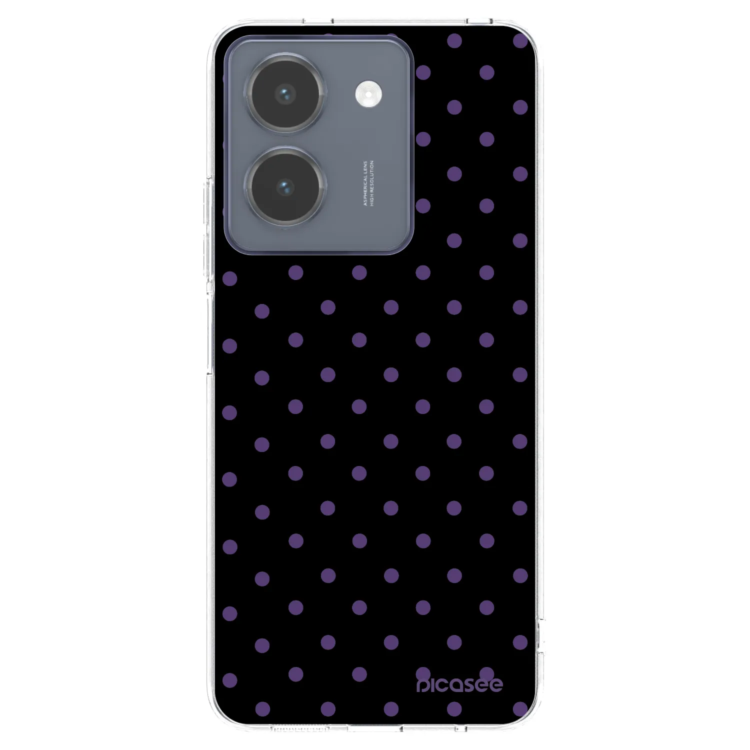 Picasee Vivo Y36 4G Hülle - Transparentes Silikon - Flickers