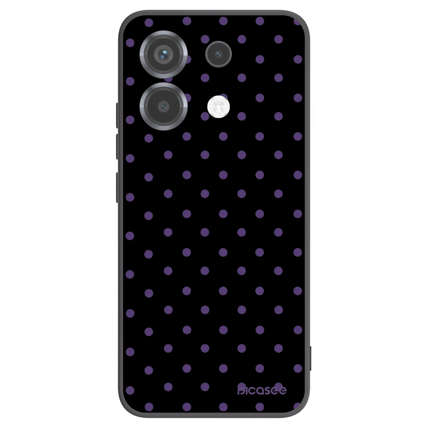 Picasee Xiaomi Poco X6 Hülle - Schwarzes Silikon - Flickers