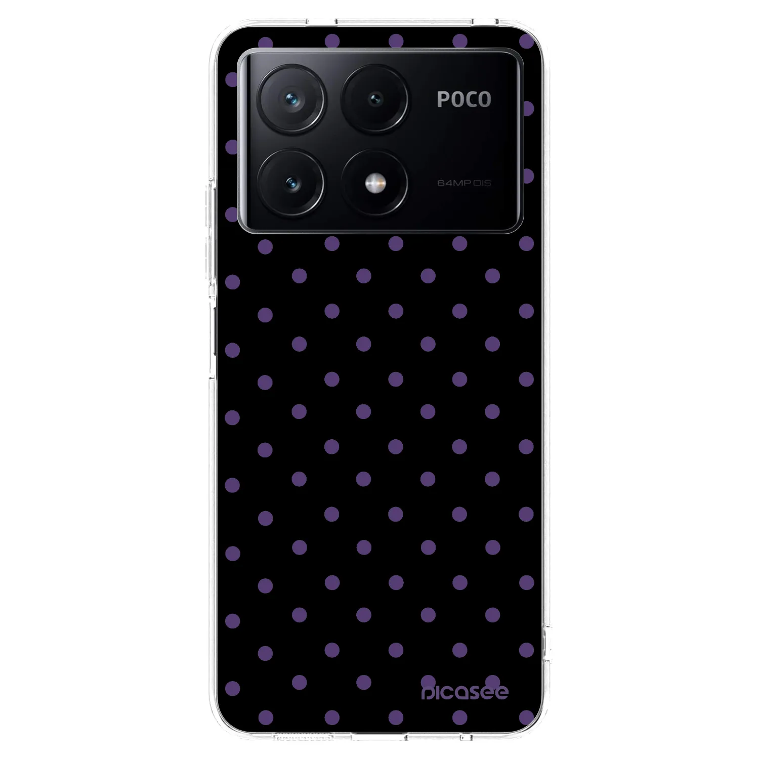 Picasee Xiaomi Poco X6 Pro Hülle - Transparentes Silikon - Flickers