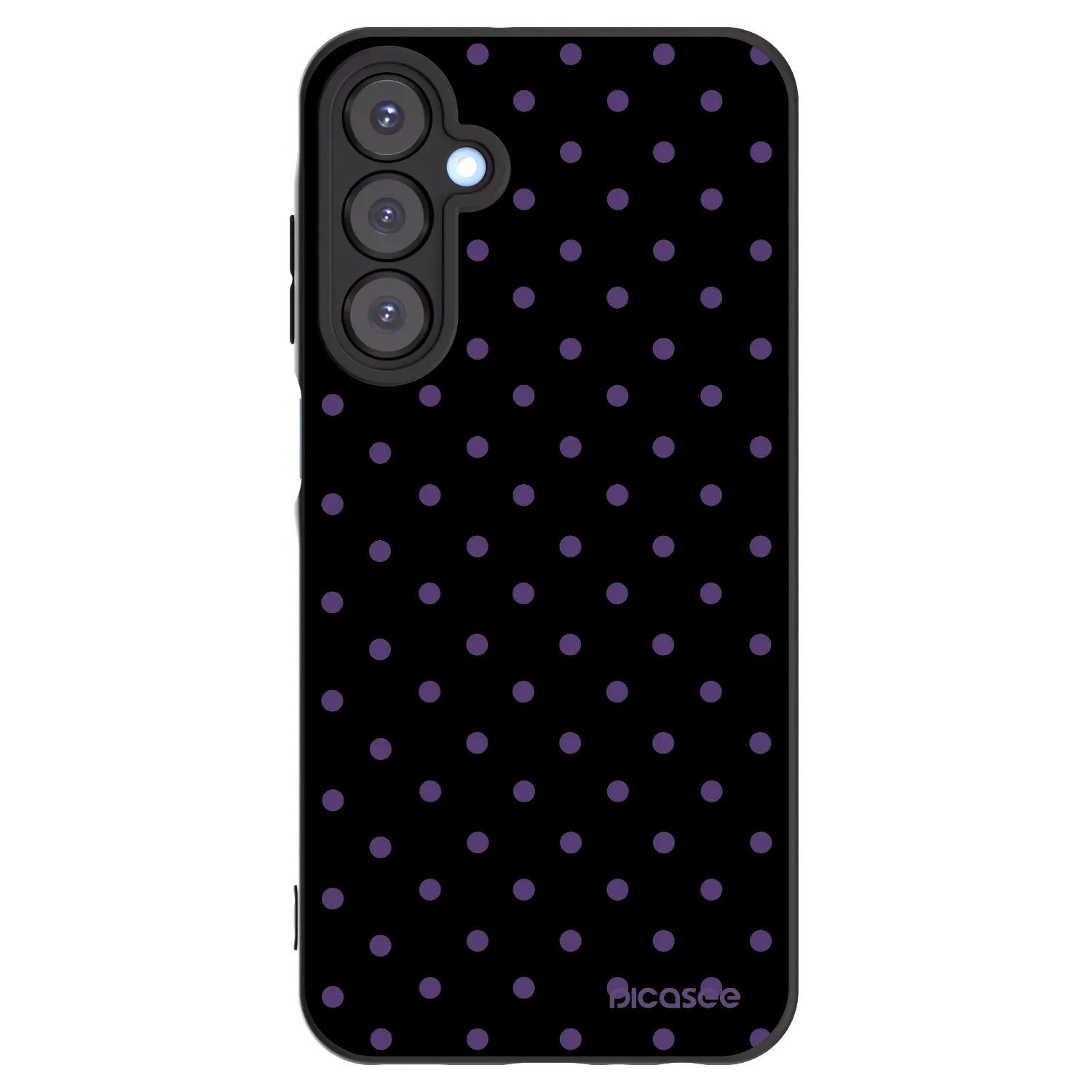 Picasee Samsung Galaxy A25 A256B 5G Hülle - Schwarzes Silikon - Flickers