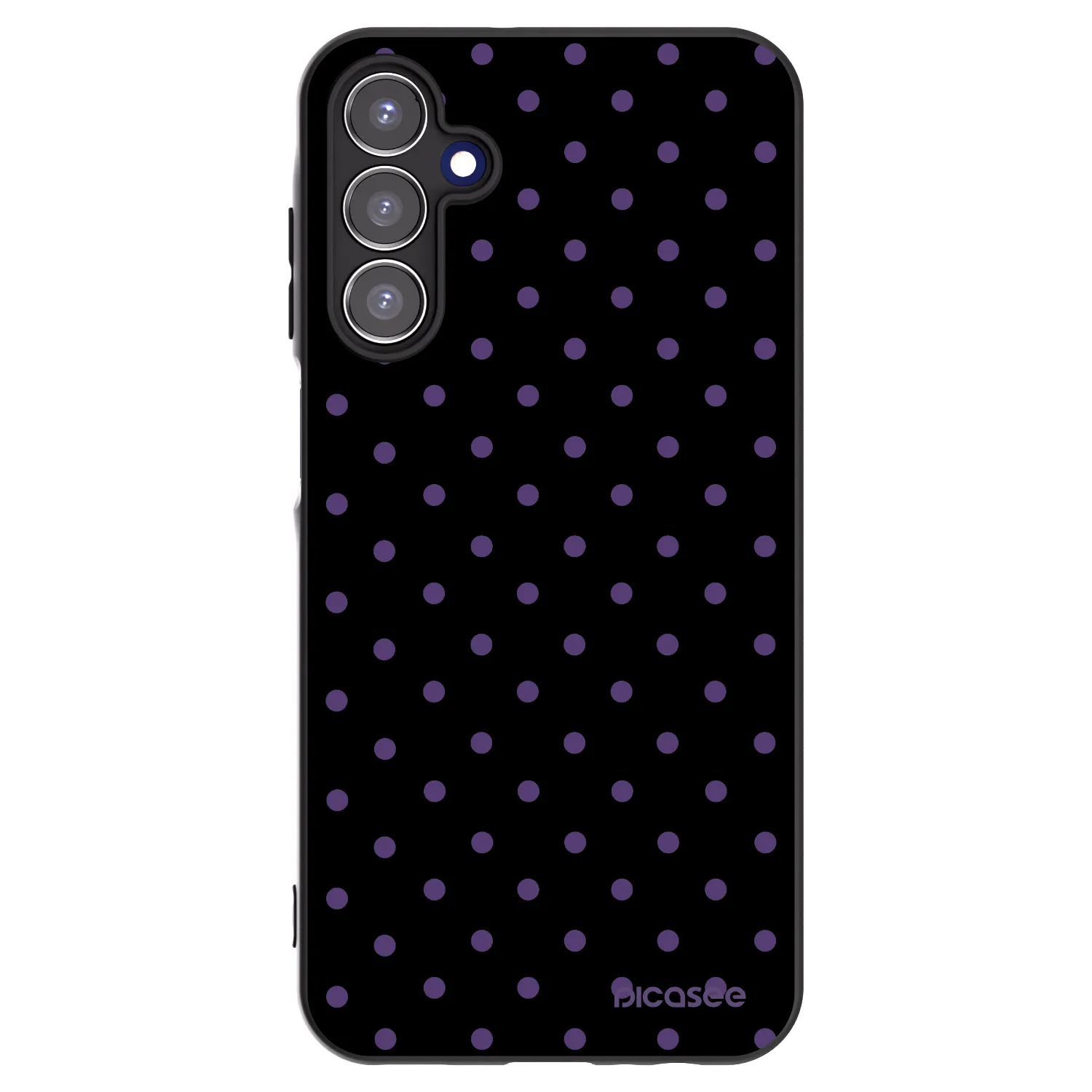 Picasee Samsung Galaxy A15 A156B 5G Hülle - Schwarzes Silikon - Flickers
