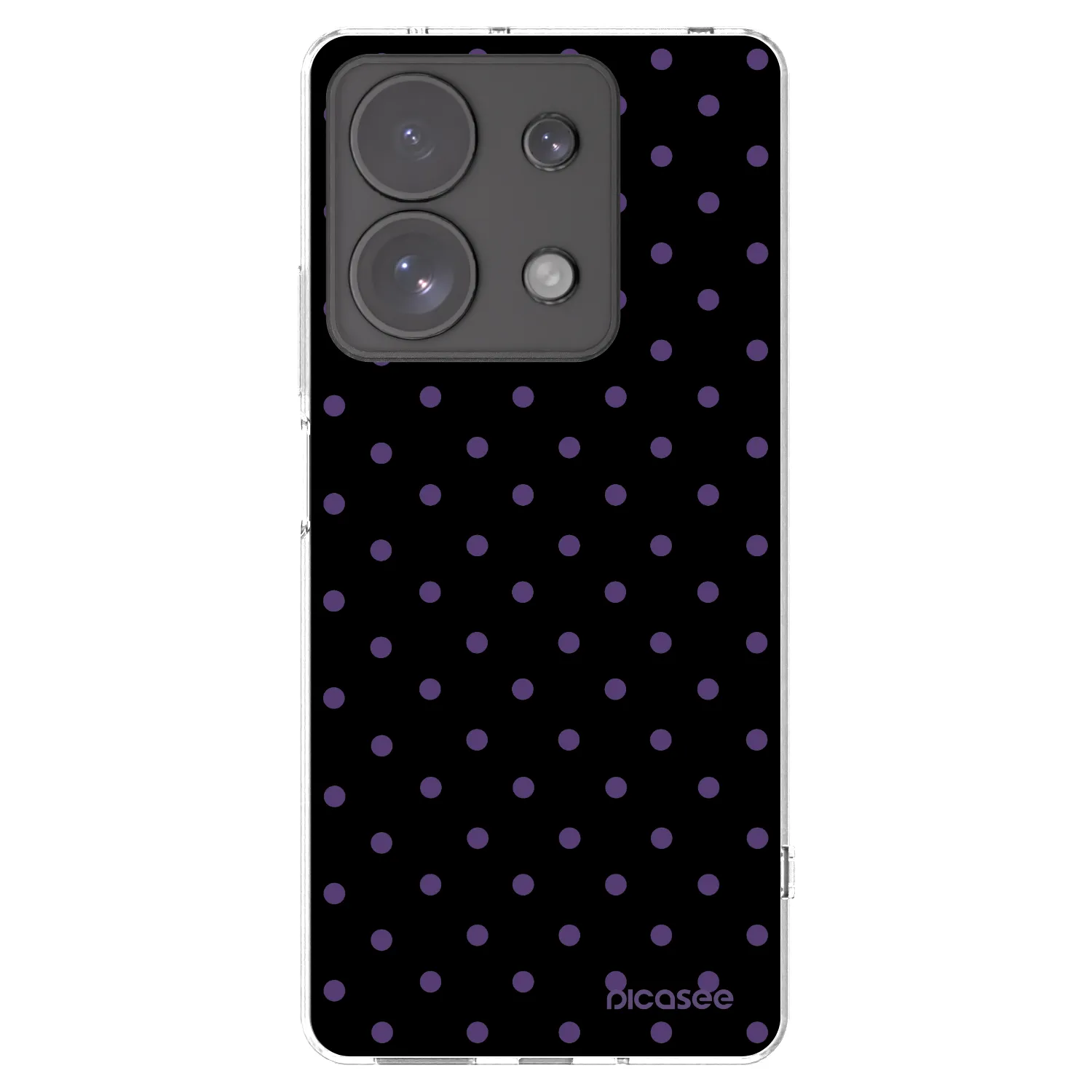 Picasee Xiaomi Redmi Note 13 Pro 4G Hülle - Transparentes Silikon - Flickers
