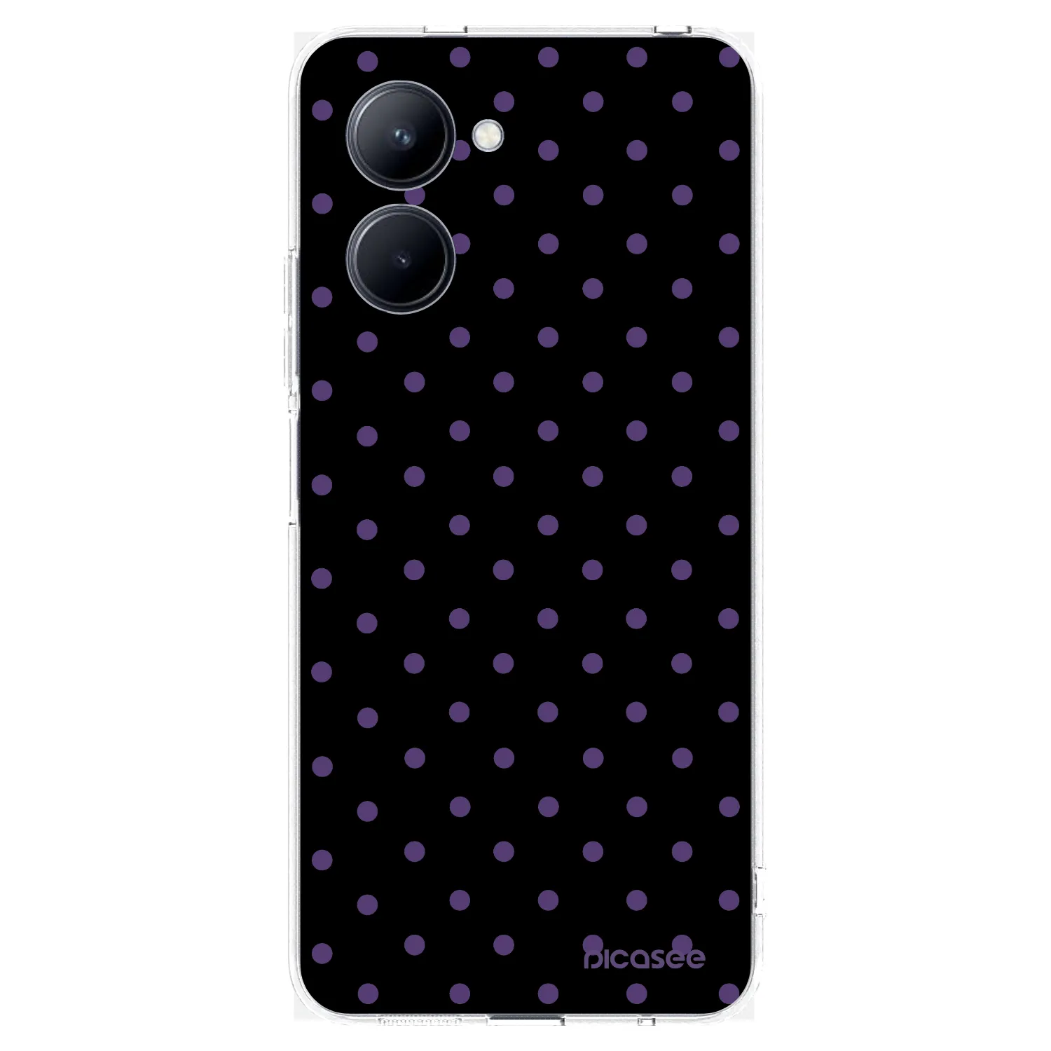 Picasee Realme C33 (2023) Hülle - Transparentes Silikon - Flickers