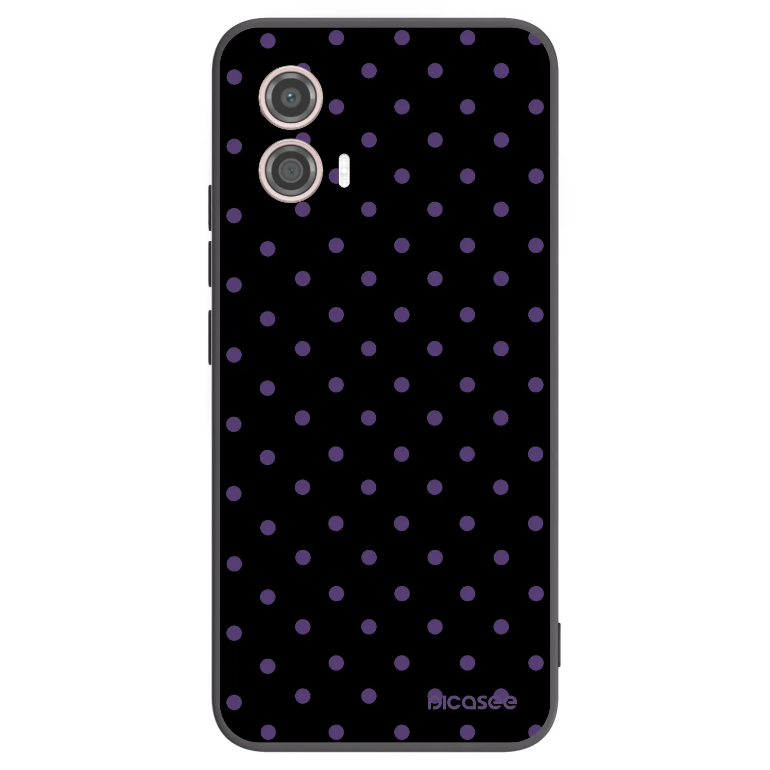 Picasee Motorola Moto G53 5G Hülle - Schwarzes Silikon - Flickers