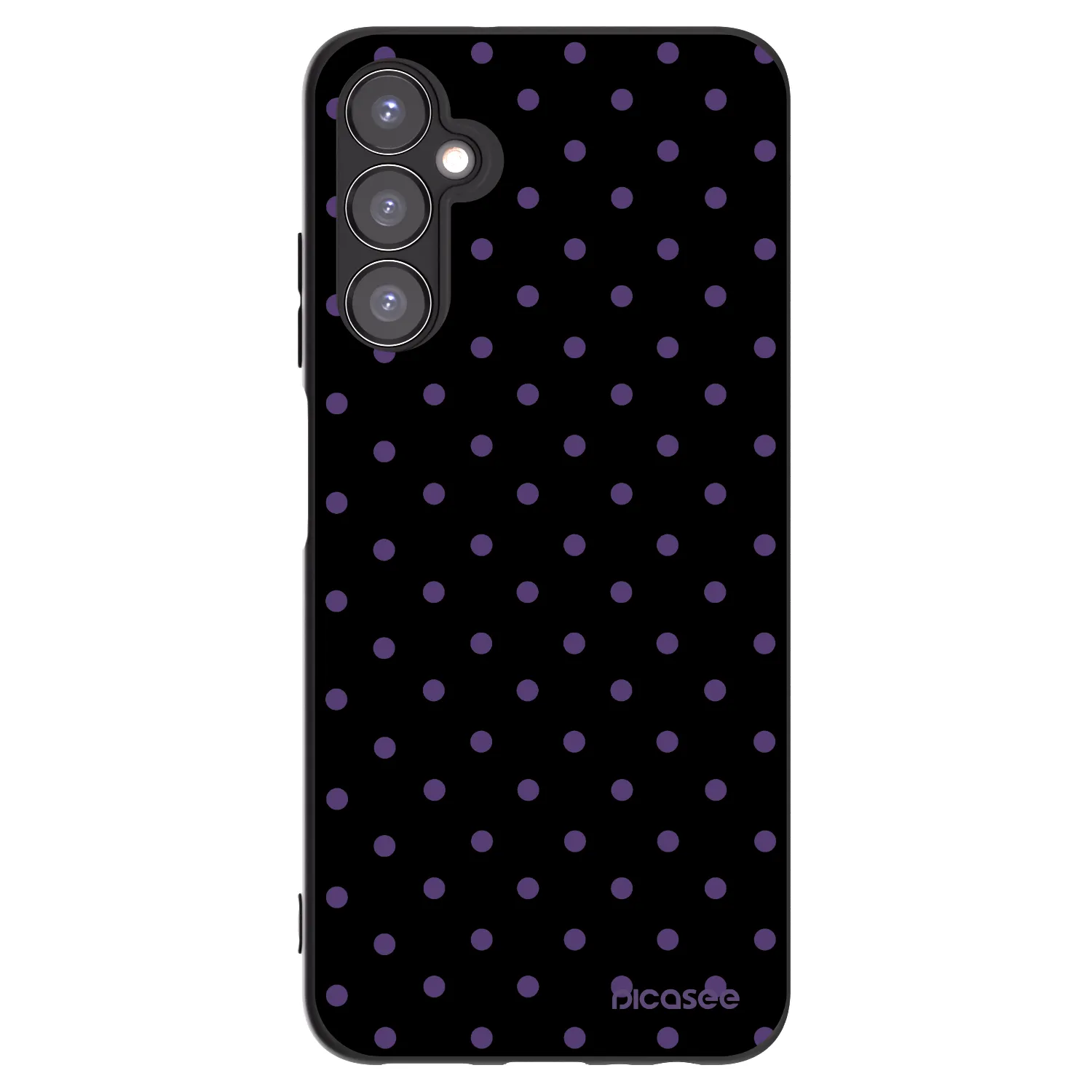 Picasee Samsung Galaxy A05s A057G Hülle - Schwarzes Silikon - Flickers
