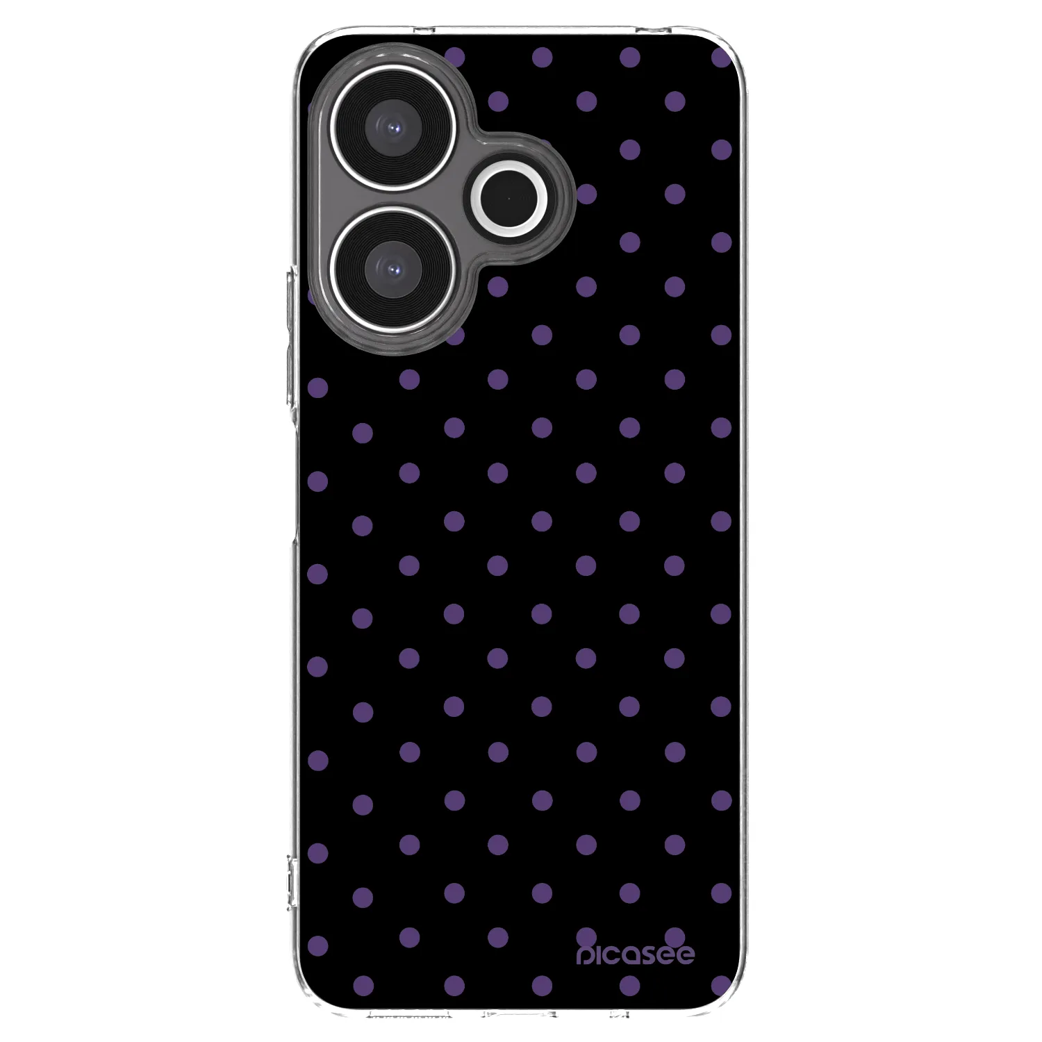Picasee Xiaomi Redmi 13 4G Hülle - Transparentes Silikon - Flickers