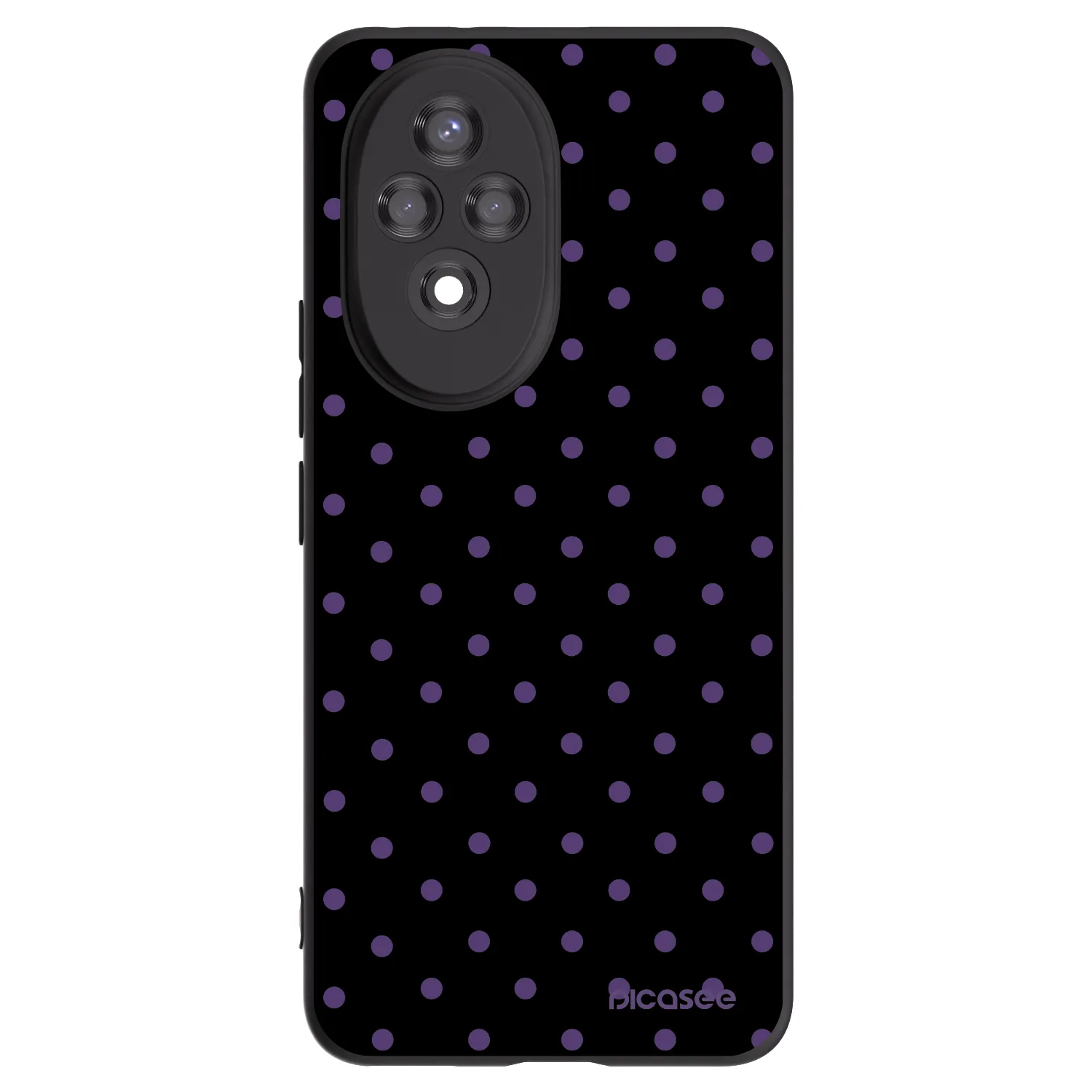 Picasee Honor 200 Pro 5G Hülle - Schwarzes Silikon - Flickers