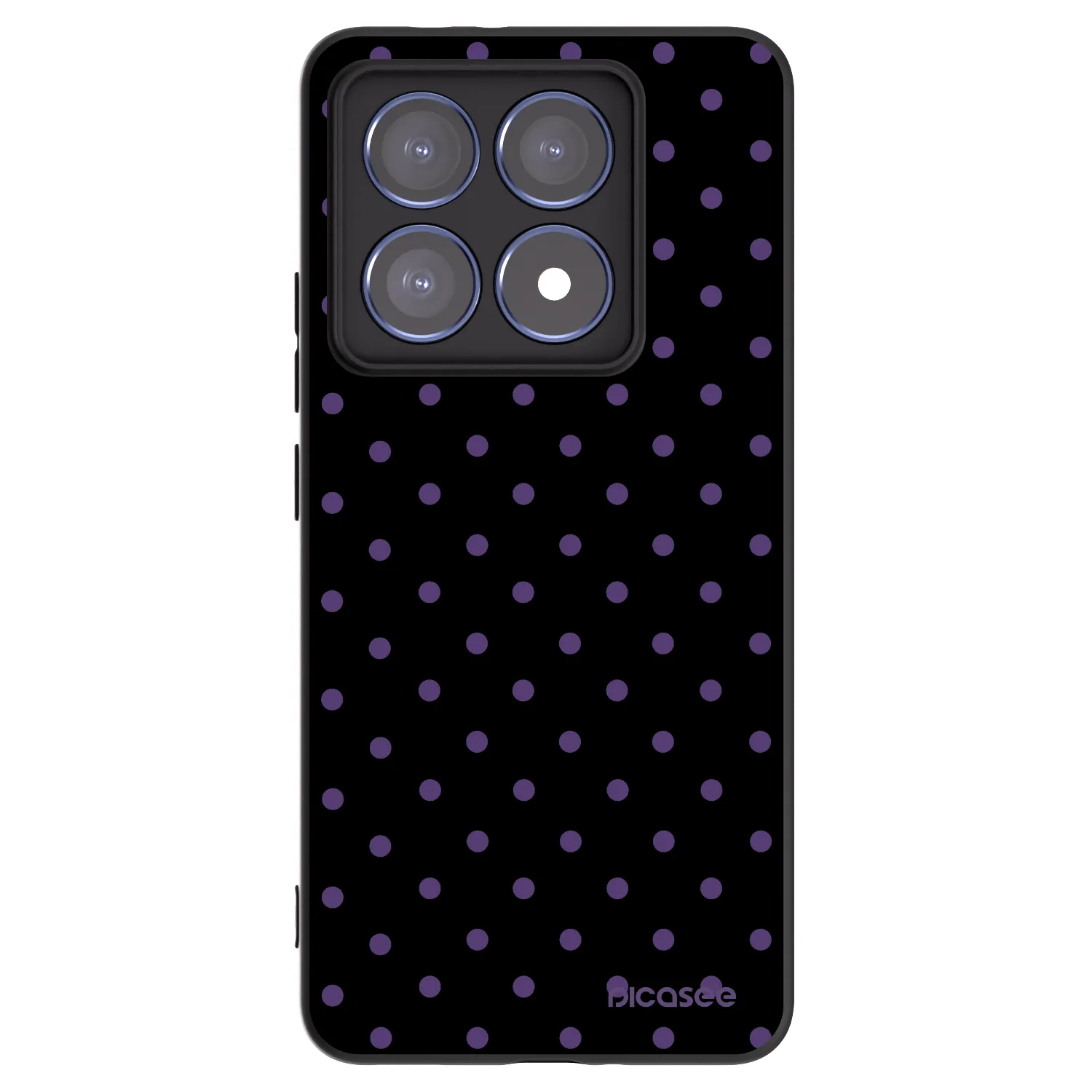 Picasee Xiaomi 14T Pro Hülle - Schwarzes Silikon - Flickers