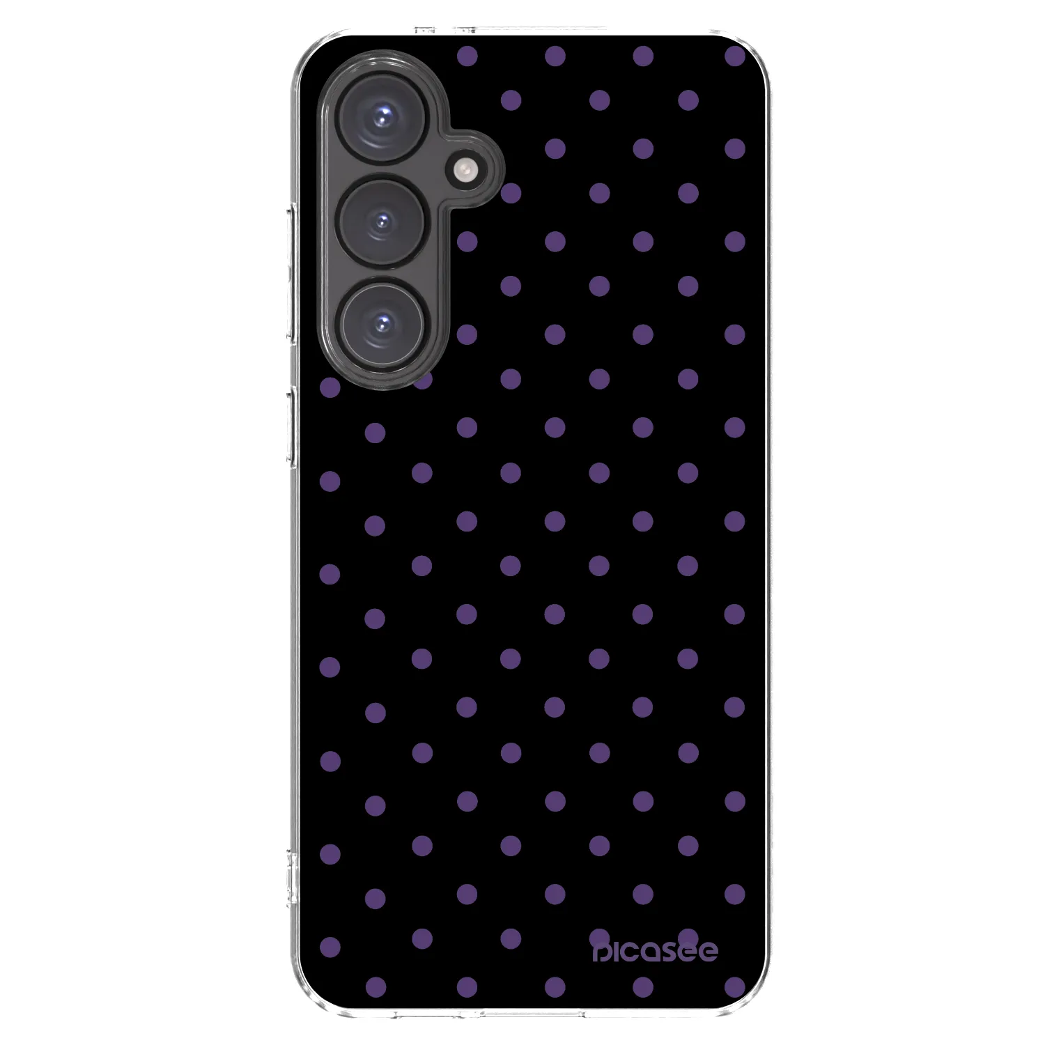 Picasee Samsung Galaxy S24 FE S721B Hülle - Transparentes Silikon - Flickers