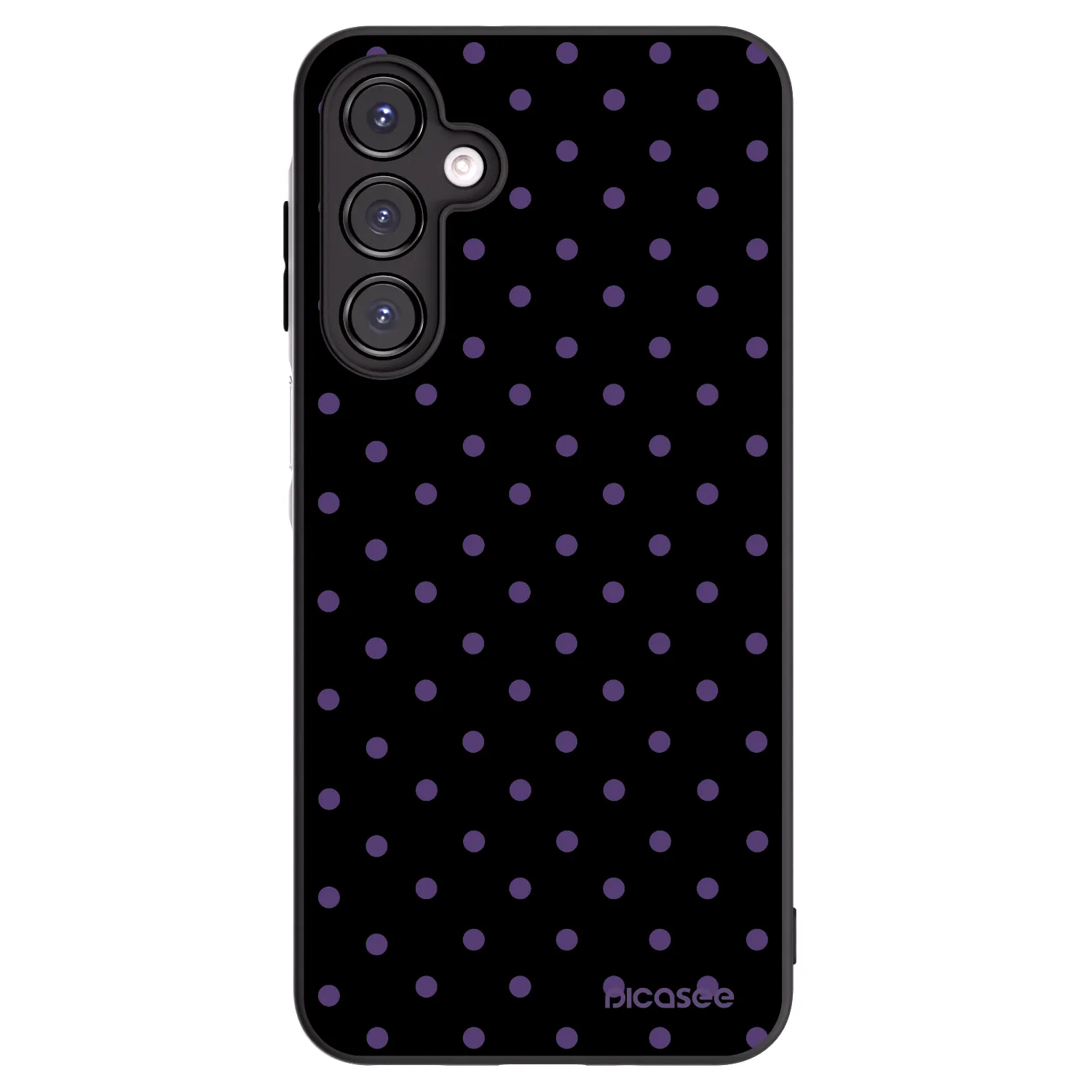 Picasee Samsung Galaxy A16 5G Hülle - Schwarzes Silikon - Flickers