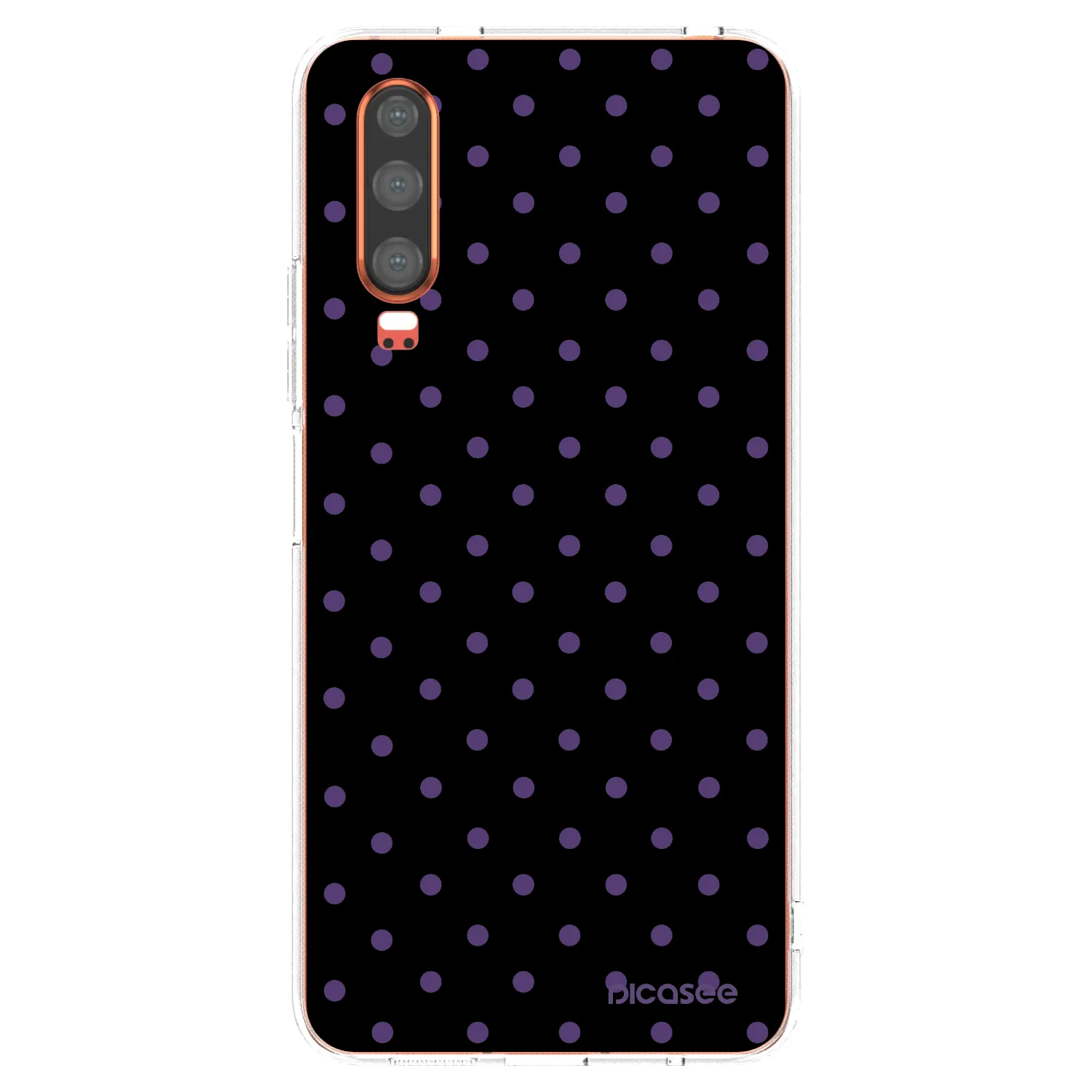 Picasee Huawei P30 Hülle - Transparentes Silikon - Flickers