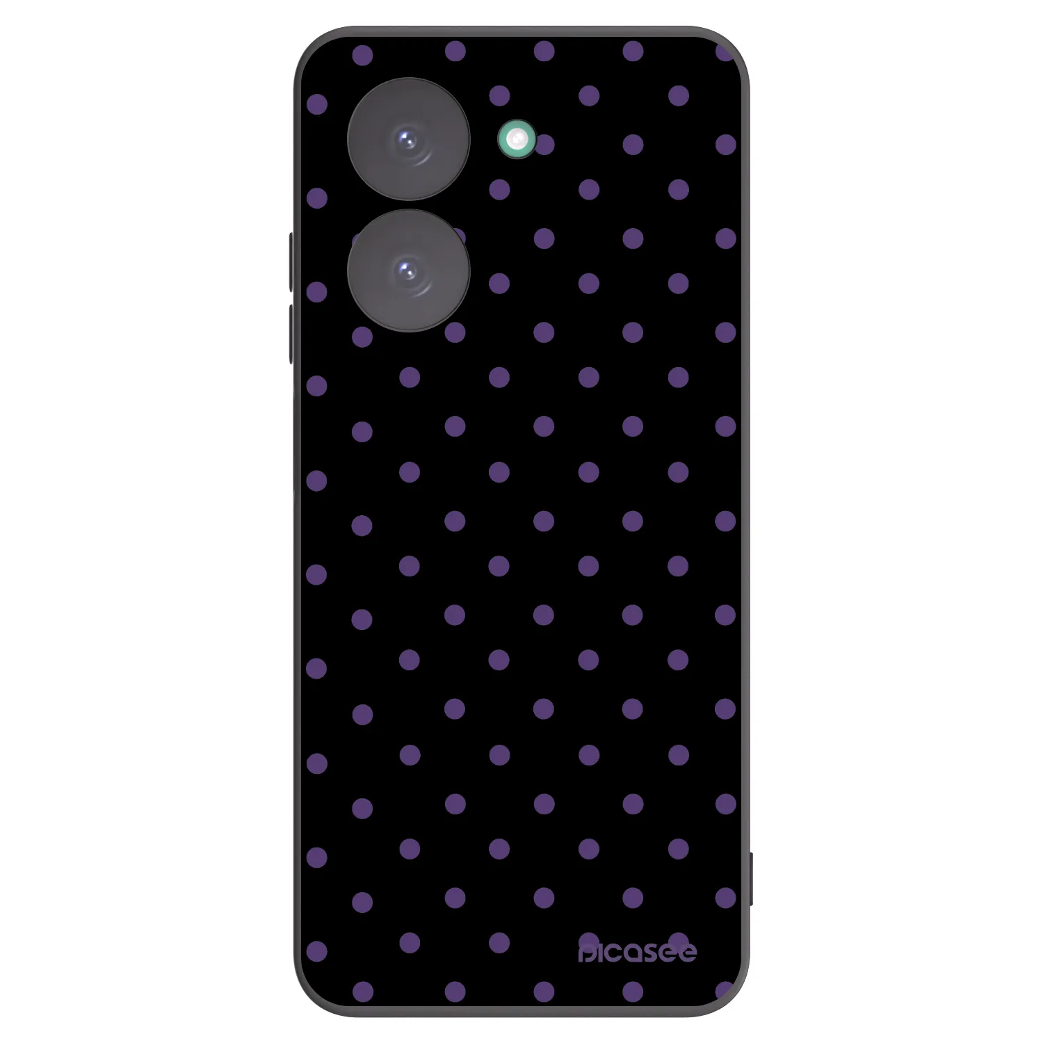 Picasee Xiaomi Redmi A5 Hülle - Schwarzes Silikon - Flickers