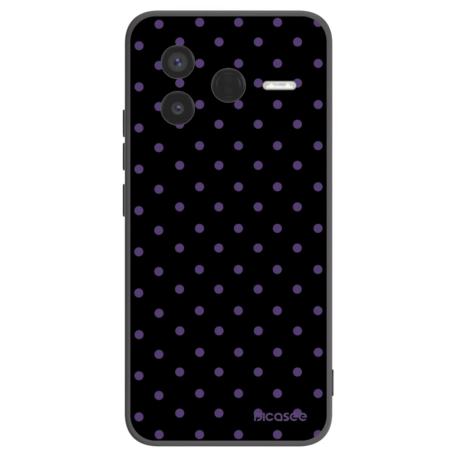 Picasee Xiaomi Poco F7 Pro 5G Hülle - Schwarzes Silikon - Flickers