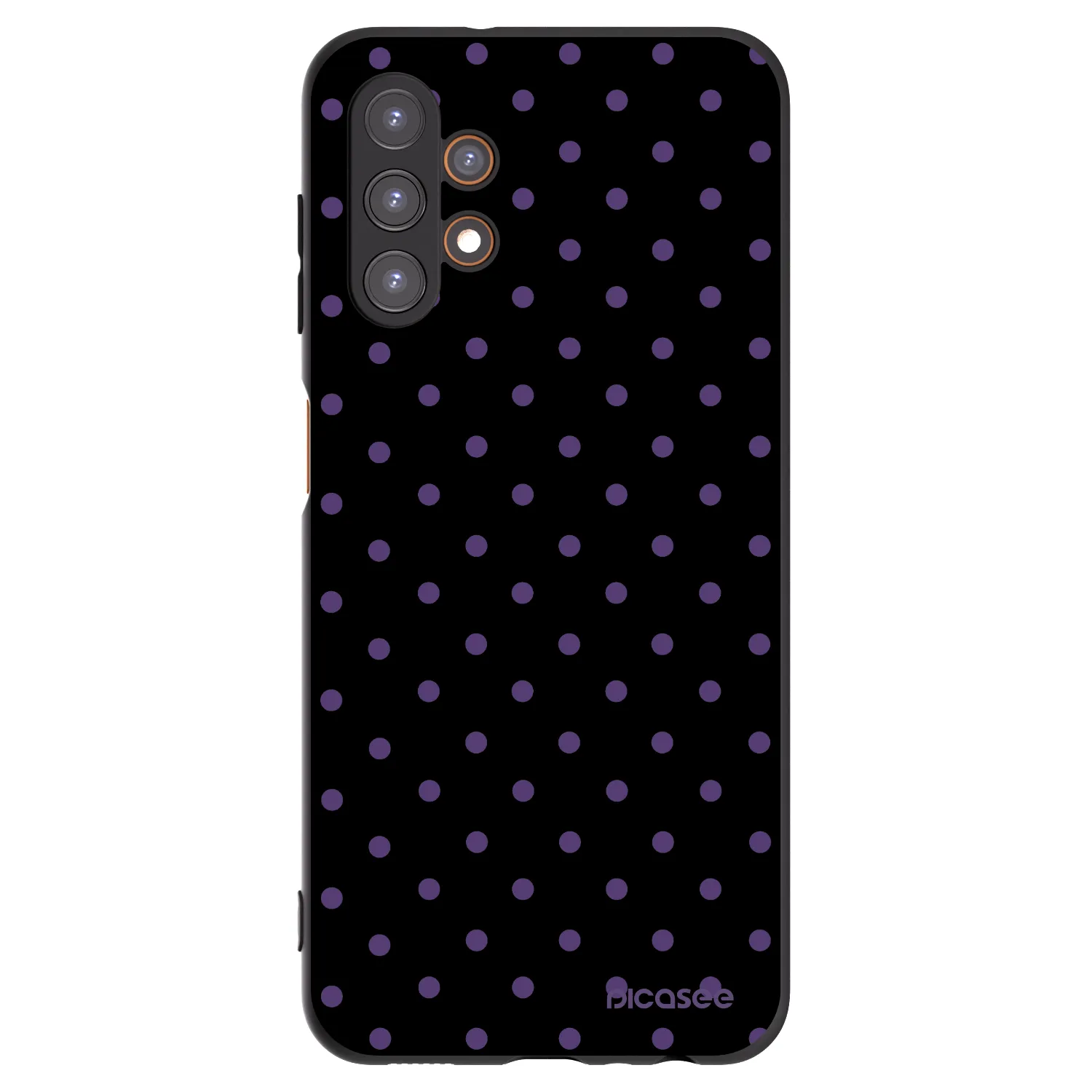 Picasee Samsung Galaxy A13 5G Hülle - Schwarzes Silikon - Flickers