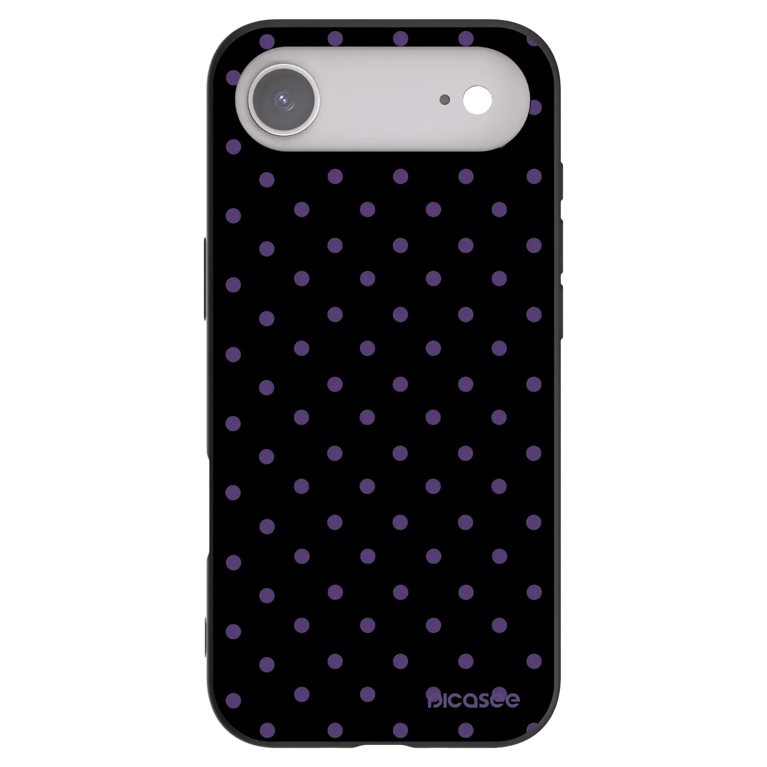 Picasee Apple iPhone Air Hülle - Schwarzes Silikon - Flickers