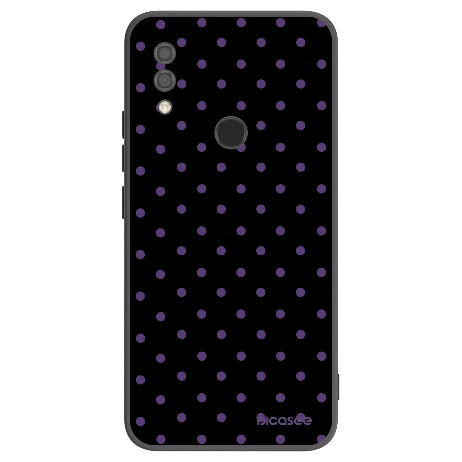 Picasee Xiaomi Redmi 7 Hülle - Schwarzes Silikon - Flickers