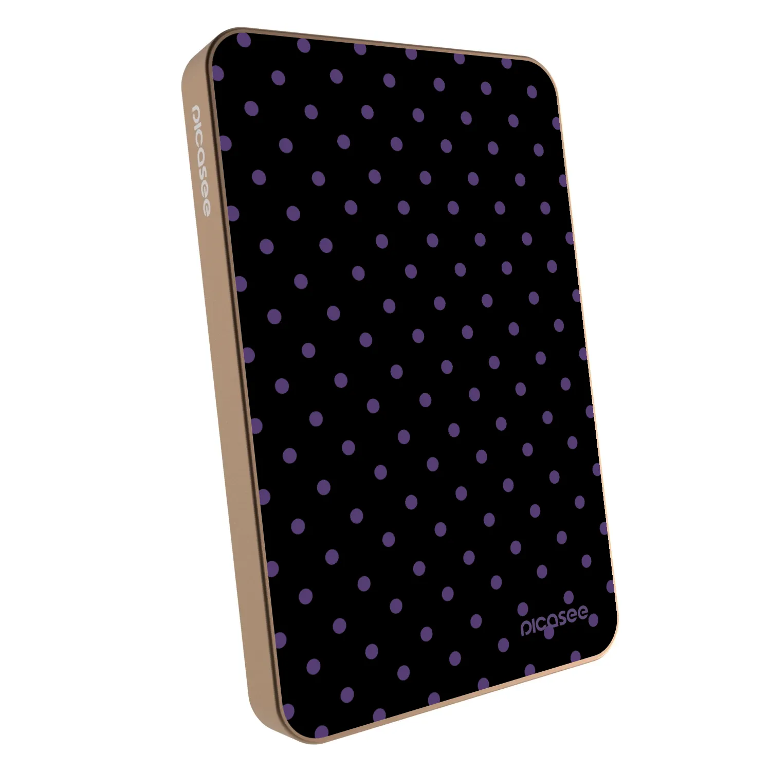 Picasee Powerbank mit MagSafe 5 000 mAh Golden - Flickers