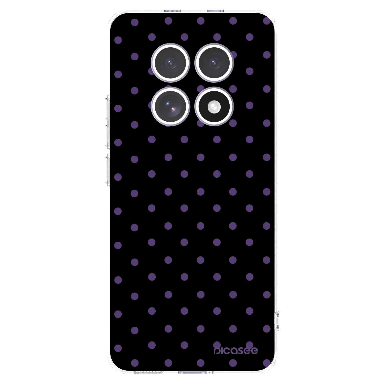 Picasee Xiaomi Redmi Note 15 4G Hülle - Transparentes Silikon - Flickers