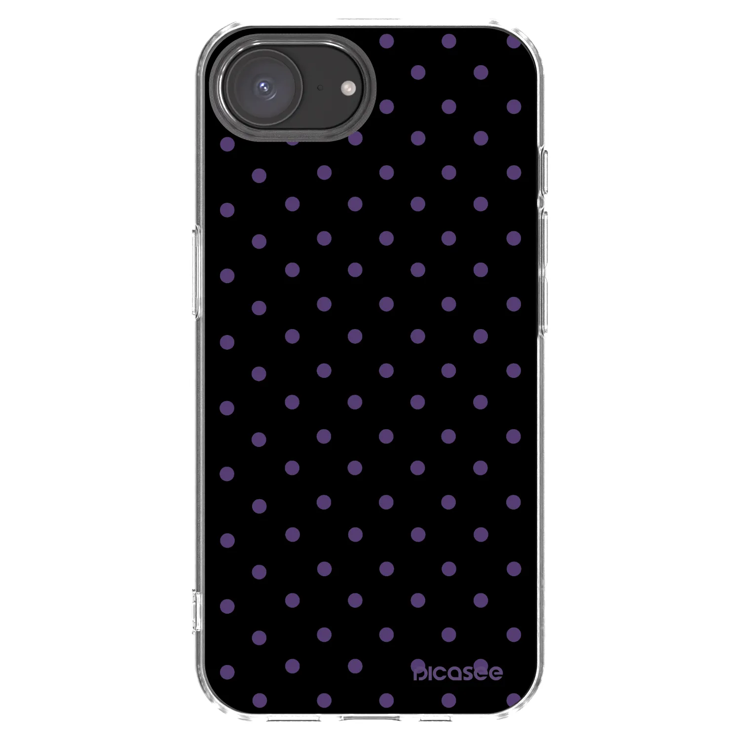 Picasee Apple iPhone 17e Hülle - Transparentes Silikon - Flickers