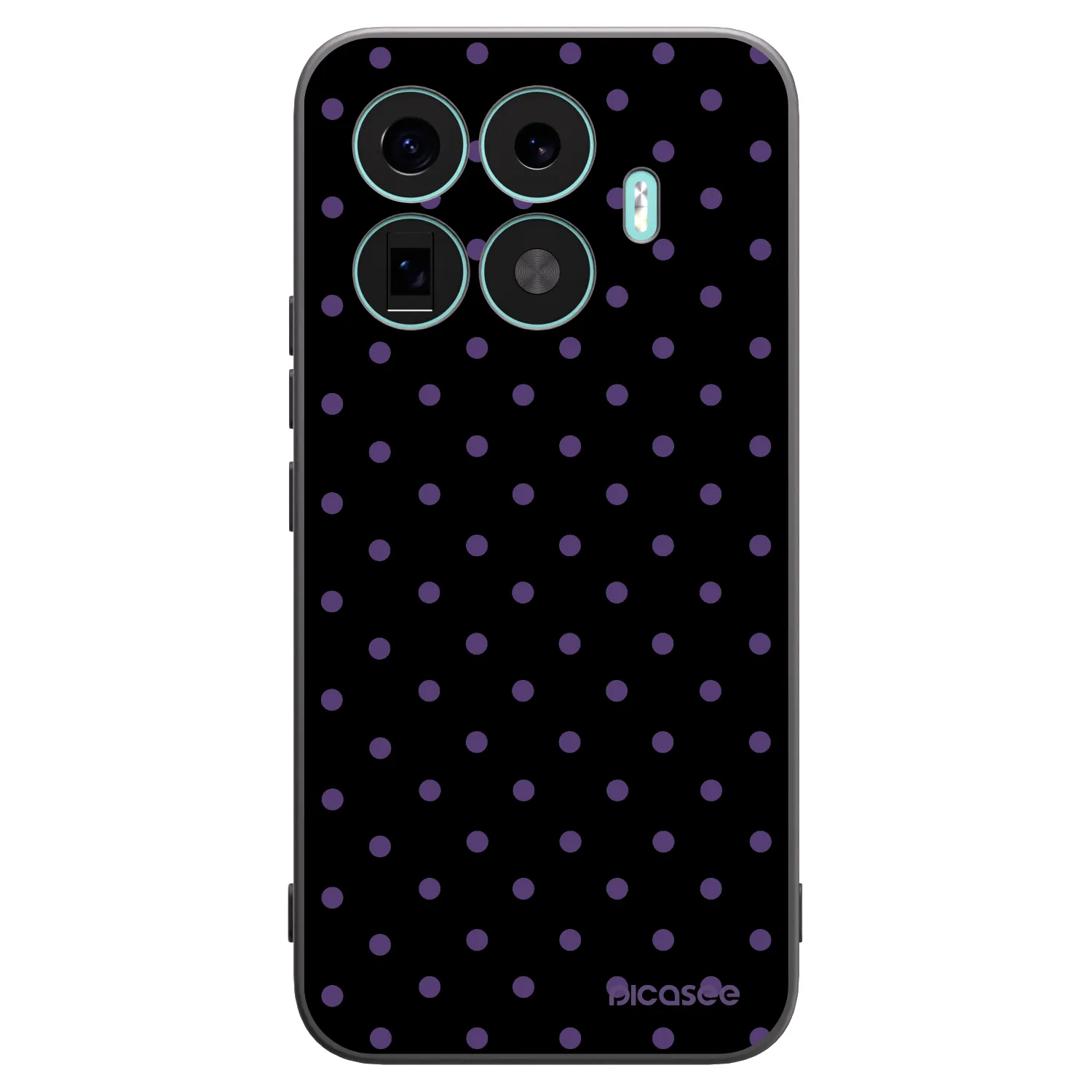 Picasee Xiaomi 17T Pro Hülle - Schwarzes Silikon - Flickers