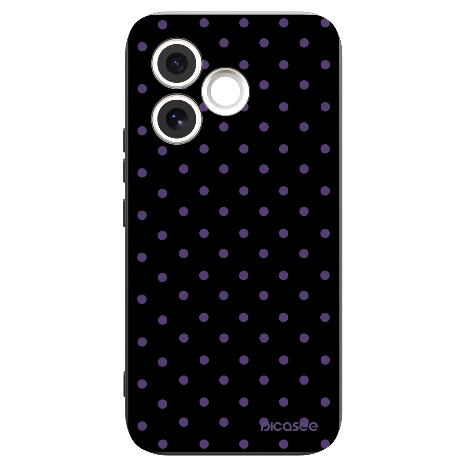 Picasee Honor 600 Lite Hülle - Schwarzes Silikon - Flickers