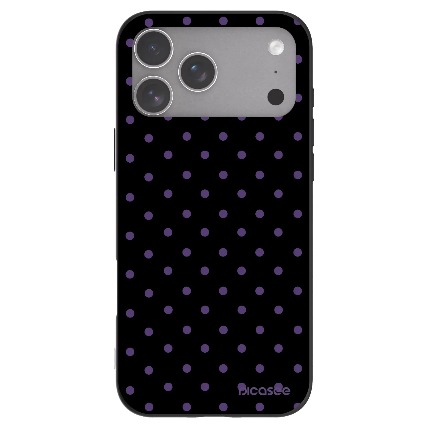 Picasee Apple iPhone 18 Pro Max Hülle - Schwarzes Silikon - Flickers