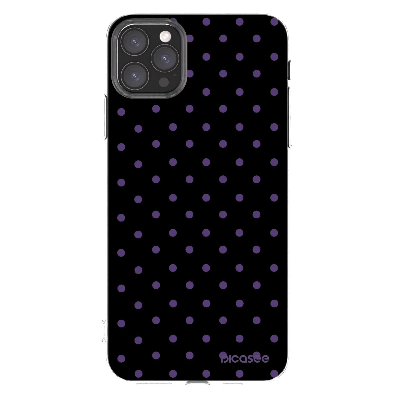 Picasee Apple iPhone 11 Pro Max Hülle - Transparentes Silikon - Flickers