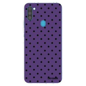 Picasee Samsung Galaxy M11 Hülle - Transparentes Silikon - Flickers 2