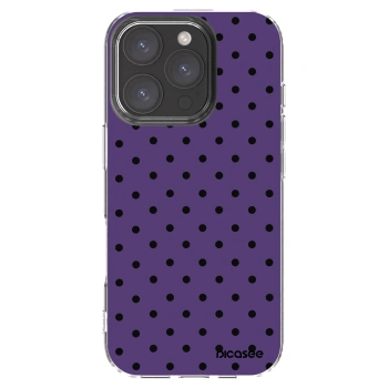 Picasee Apple iPhone 16 Pro Hülle - Transparentes Silikon - Flickers 2