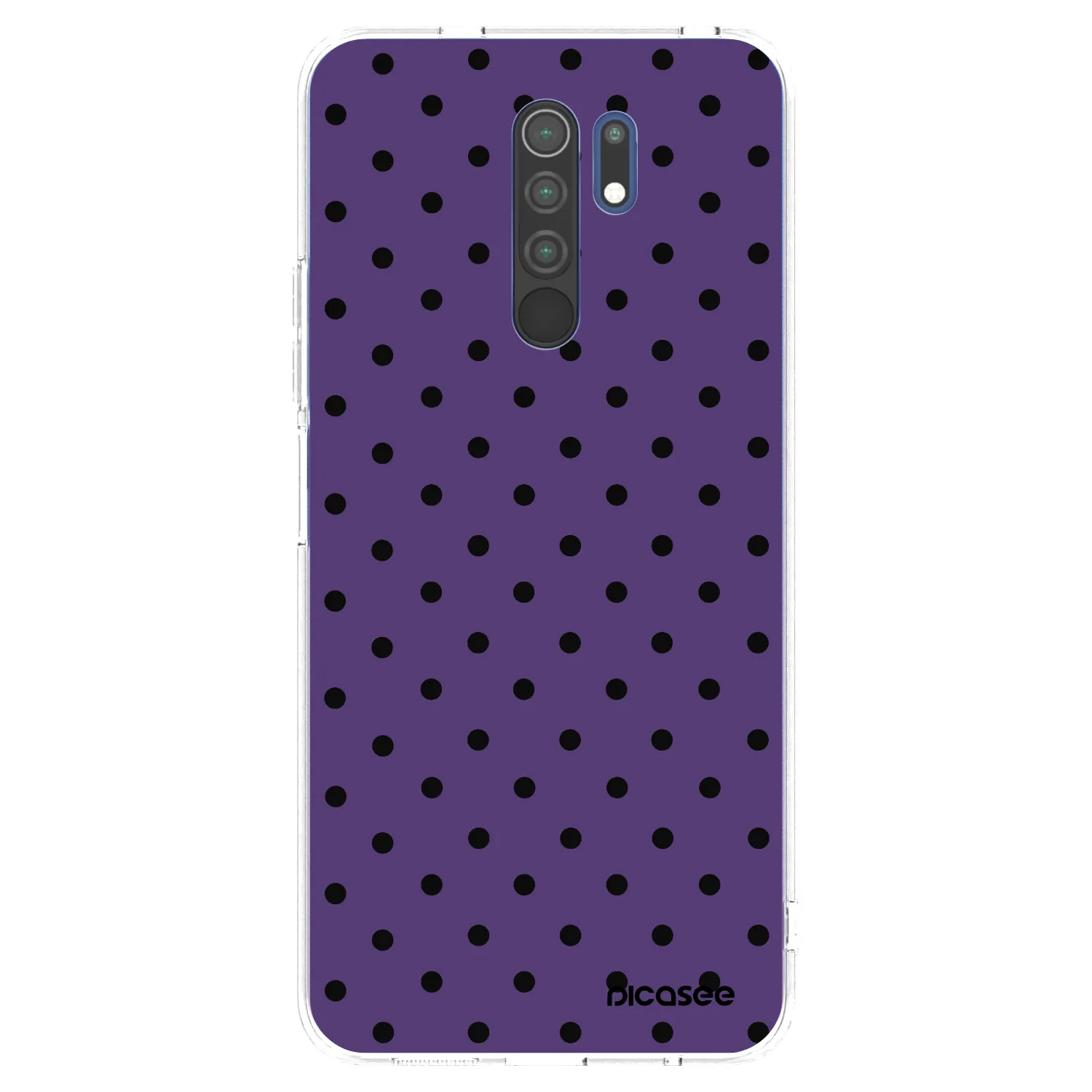 Picasee Xiaomi Redmi 9 Hülle - Transparentes Silikon - Flickers 2