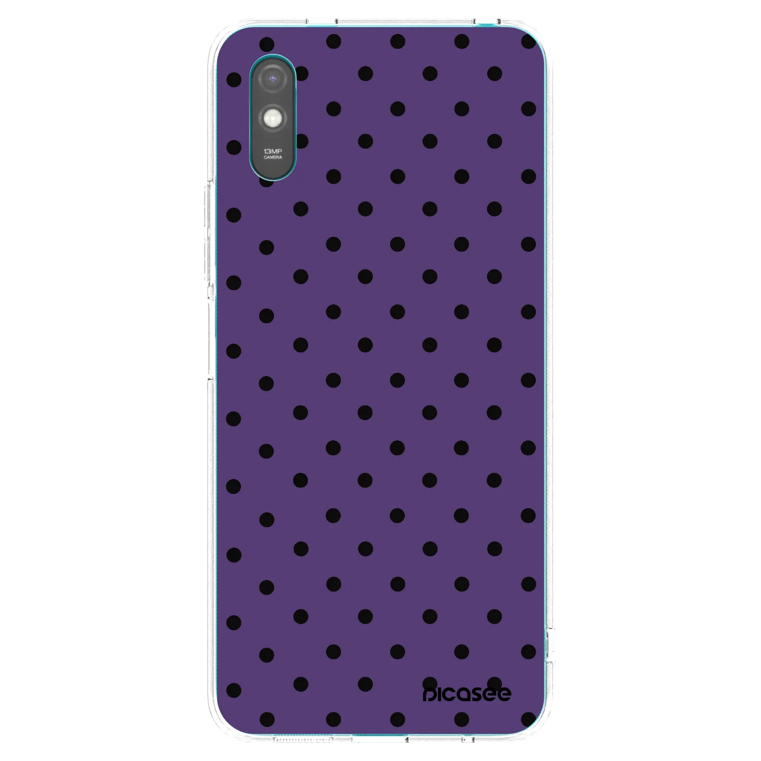 Picasee Xiaomi Redmi 9A Hülle - Transparentes Silikon - Flickers 2