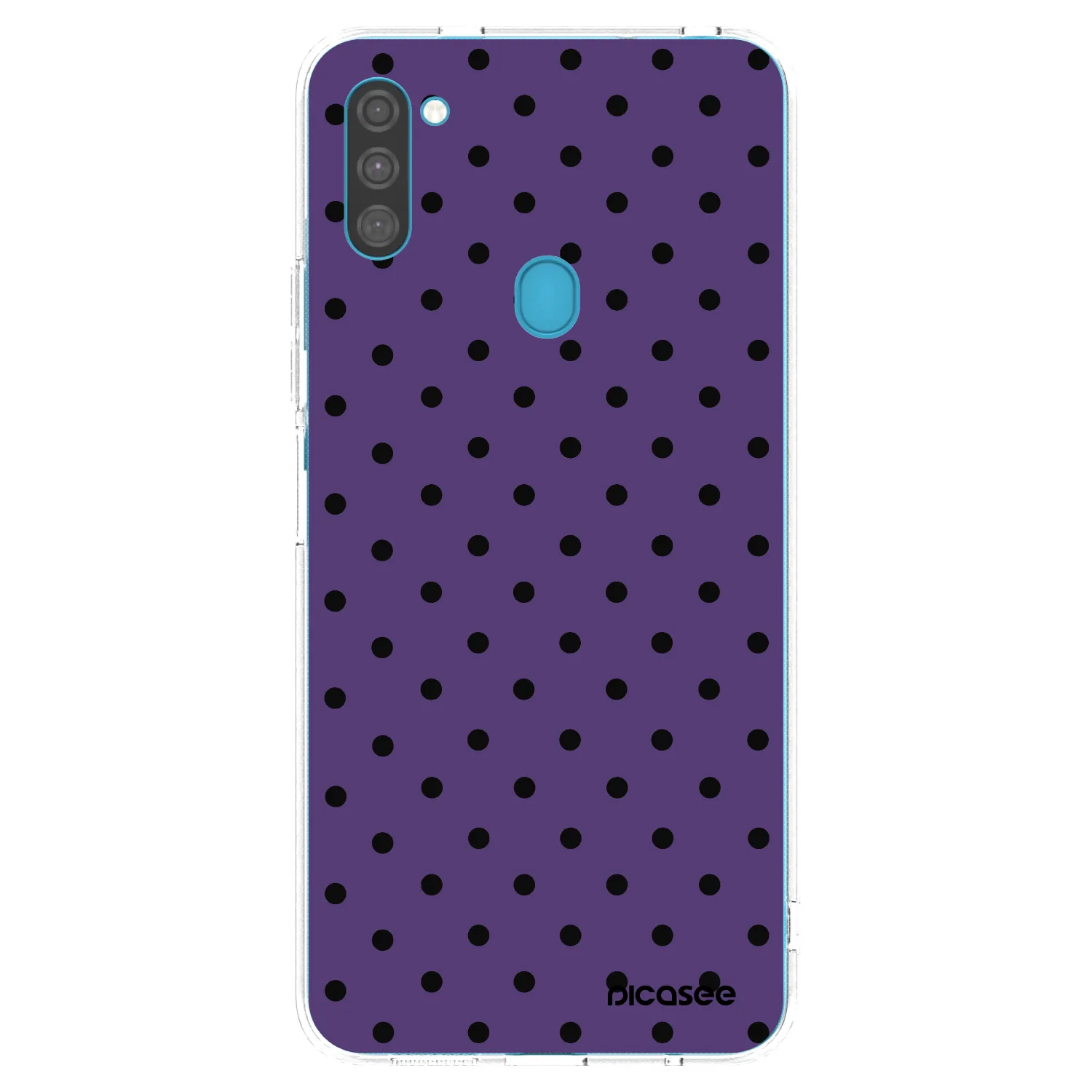 Picasee Samsung Galaxy M11 Hülle - Transparentes Silikon - Flickers 2