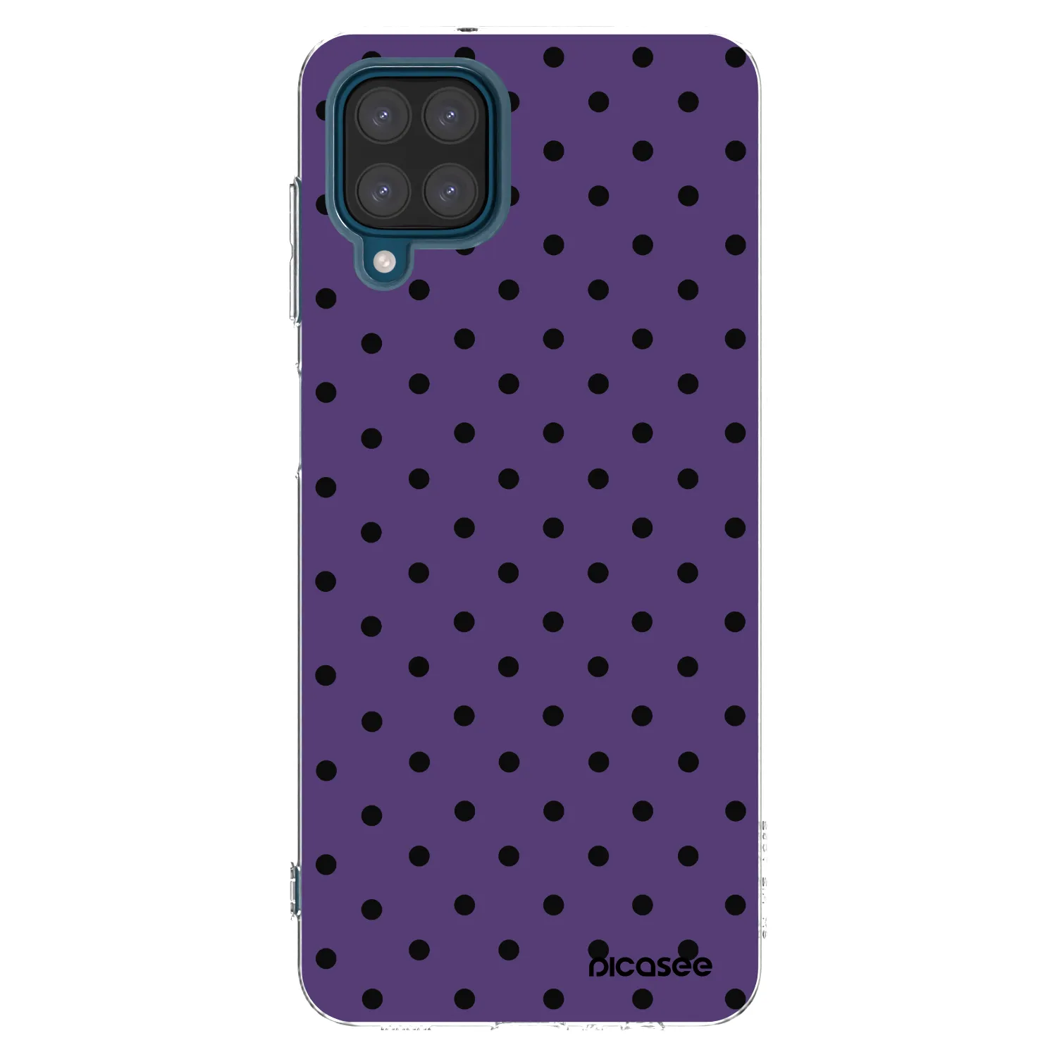 Picasee Samsung Galaxy A12 A125F Hülle - Transparentes Silikon - Flickers 2