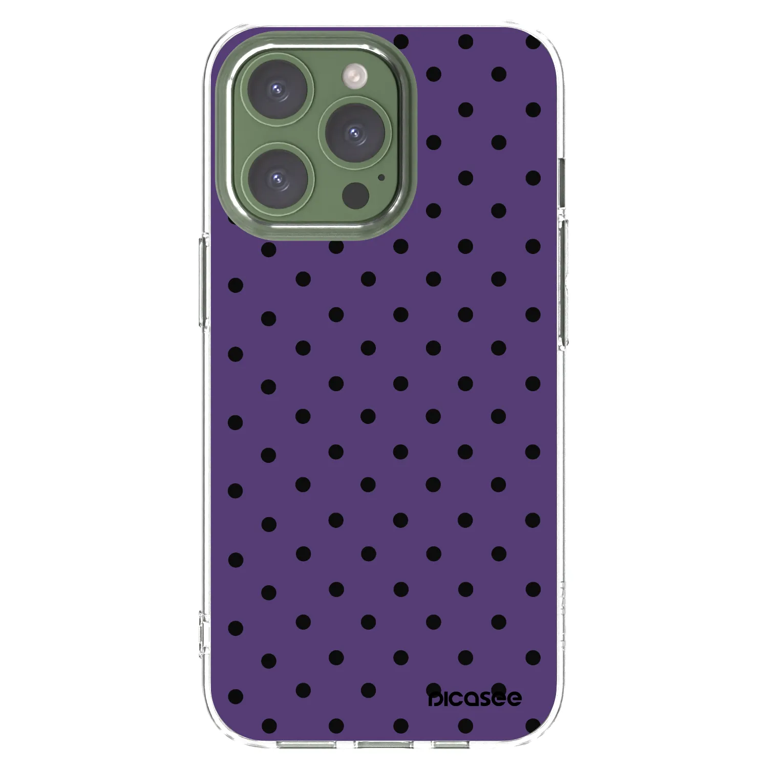 Picasee Apple iPhone 13 Pro Hülle - Transparentes Silikon - Flickers 2