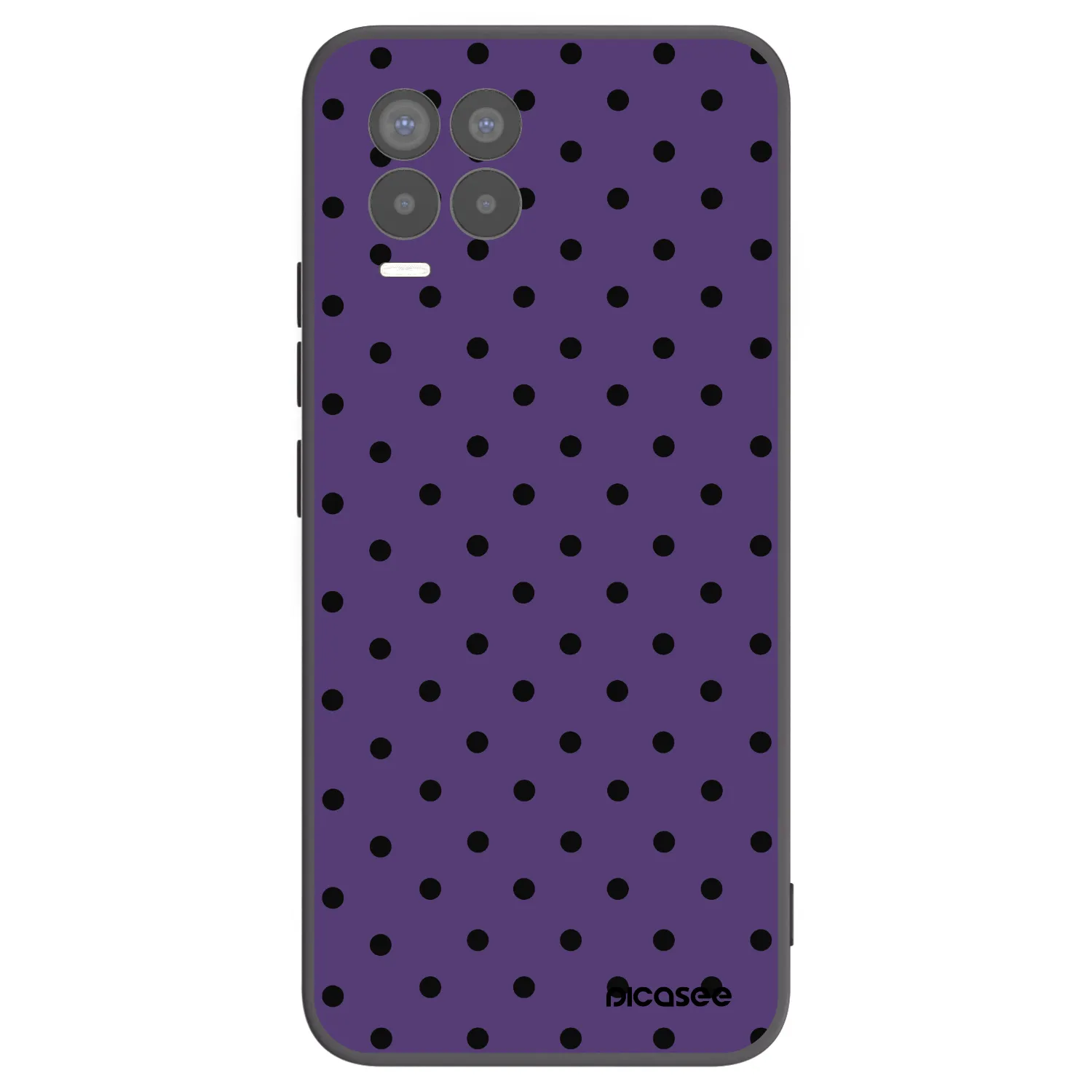 Picasee Realme 8 Pro Hülle - Schwarzes Silikon - Flickers 2