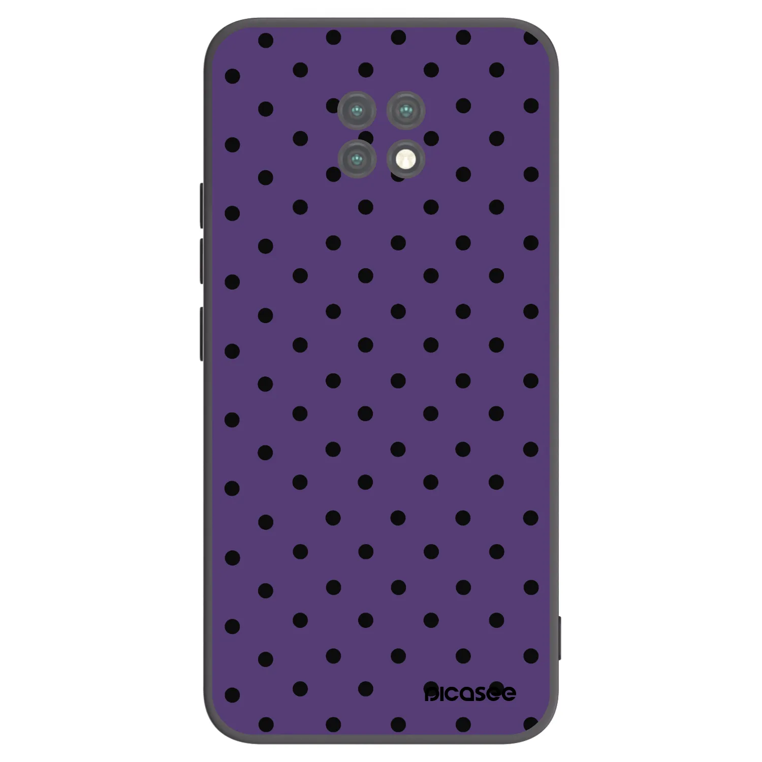 Picasee Xiaomi Redmi Note 9T Hülle - Schwarzes Silikon - Flickers 2