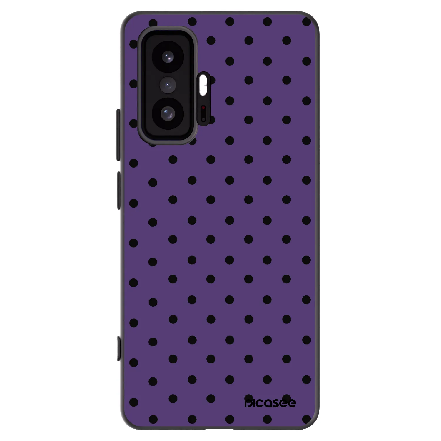 Picasee Xiaomi 11T Hülle - Schwarzes Silikon - Flickers 2