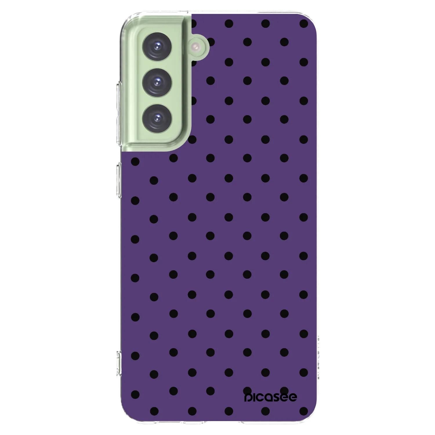 Picasee Samsung Galaxy S21 FE 5G Hülle - Transparentes Silikon - Flickers 2